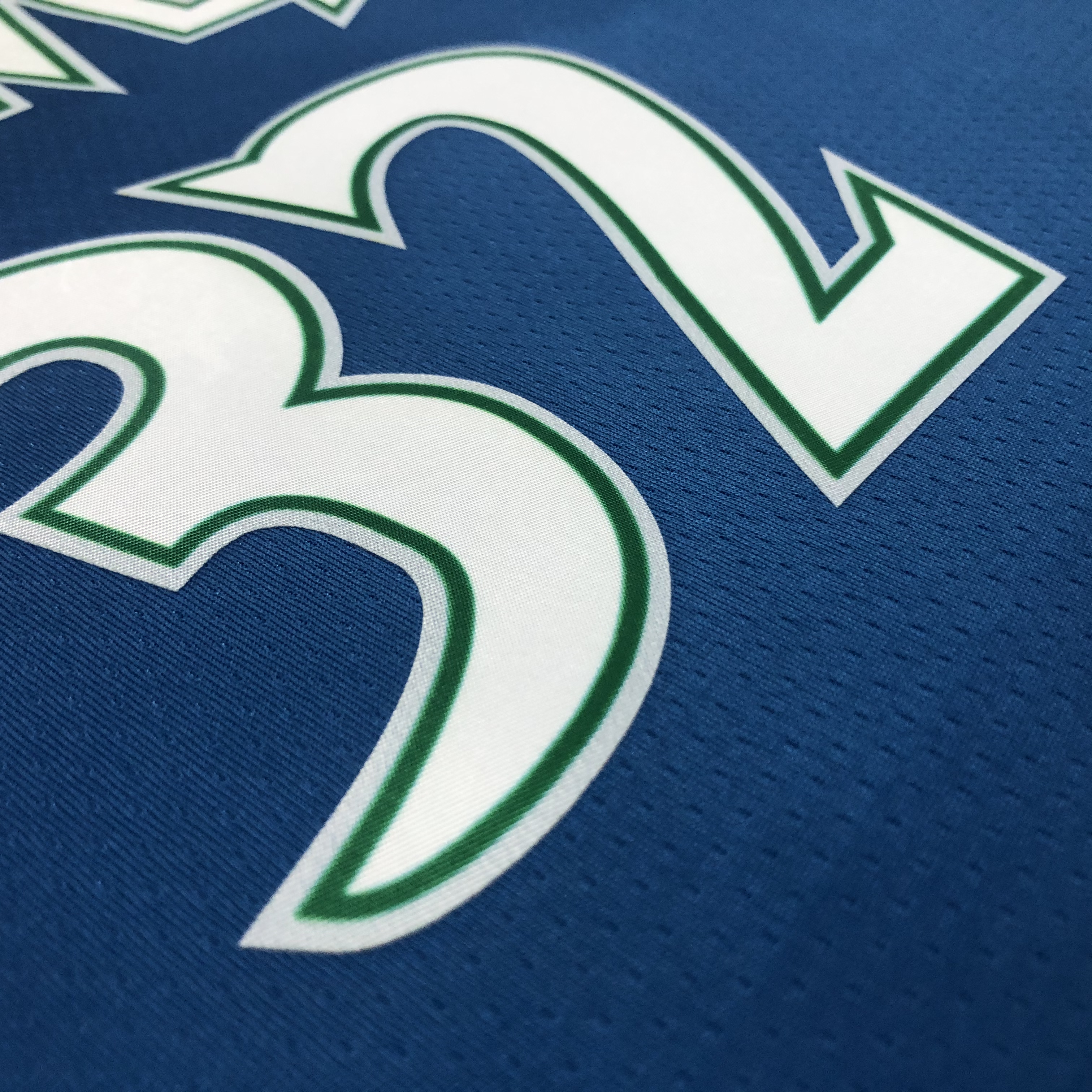 NBA Men 75th Anniversary Minnesota Timberwolves Blue #32 TOWNS Jersey High Quality Name and Number Print - leoleo123123