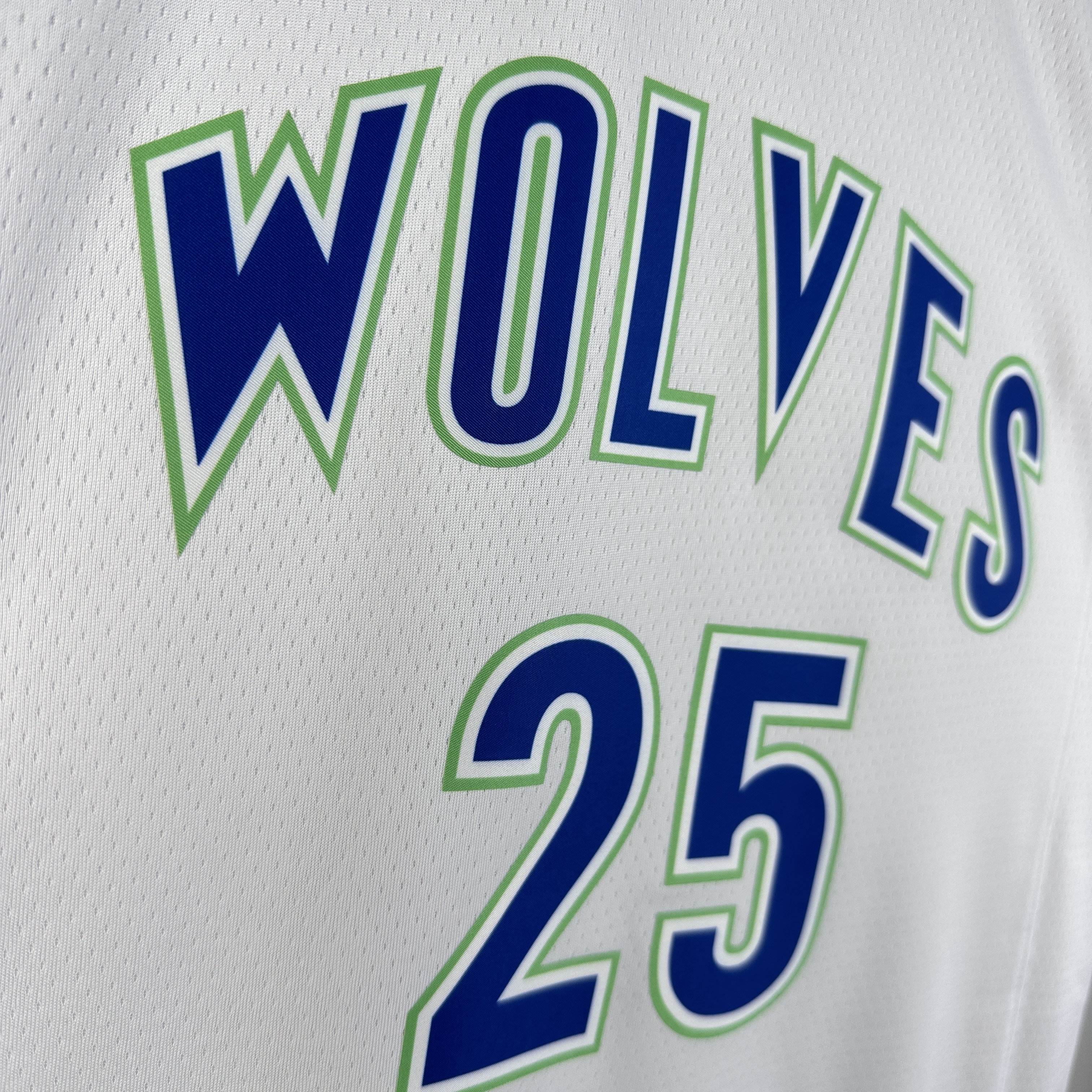 NBA Men 2024 Minnesota Timberwolves Retro White #25 ROSE Jersey High Quality Name and Number Print - leoleo123123