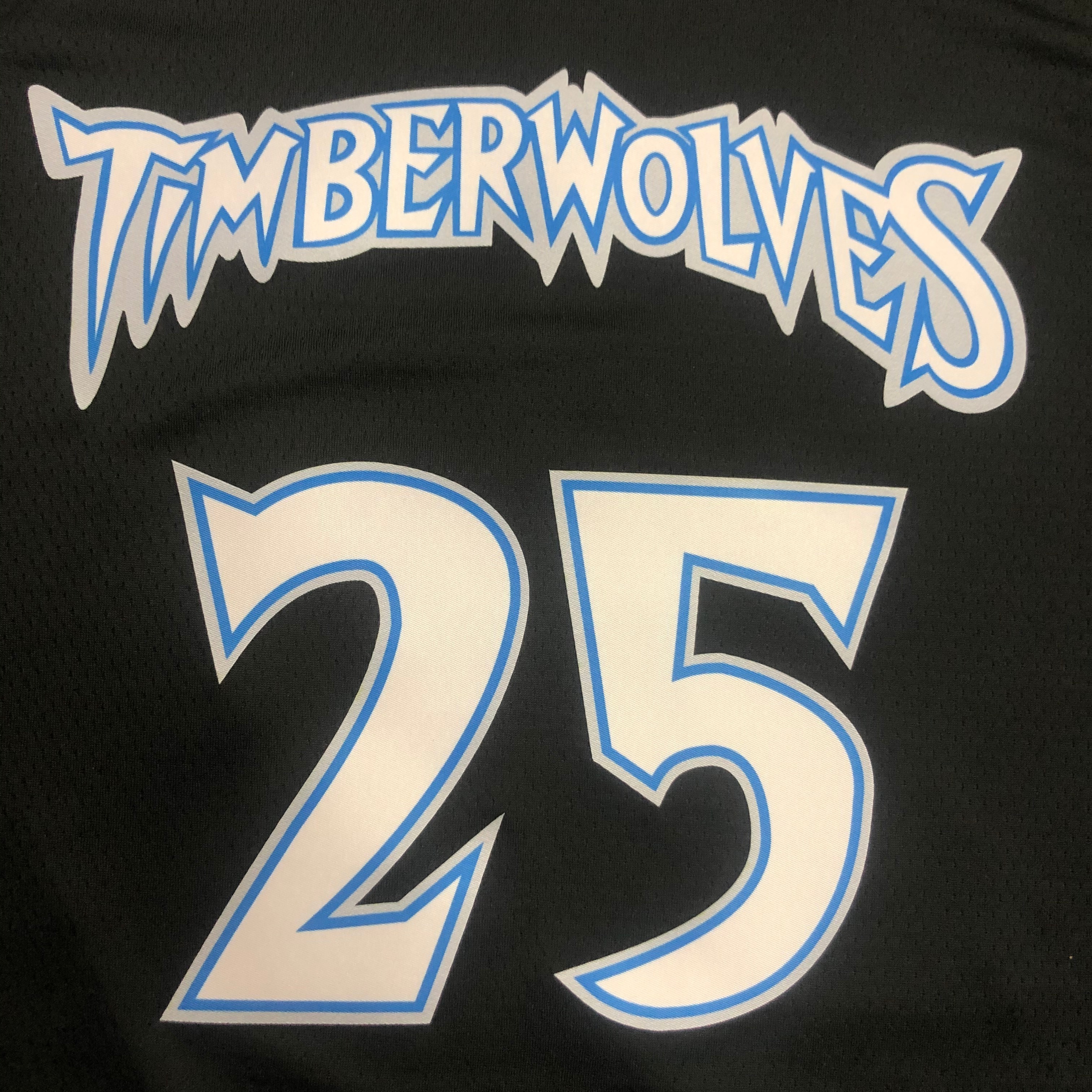 NBA Men Minnesota Timberwolves Retro Black #25 ROSE Jersey High Quality Name and Number Print - leoleo123123