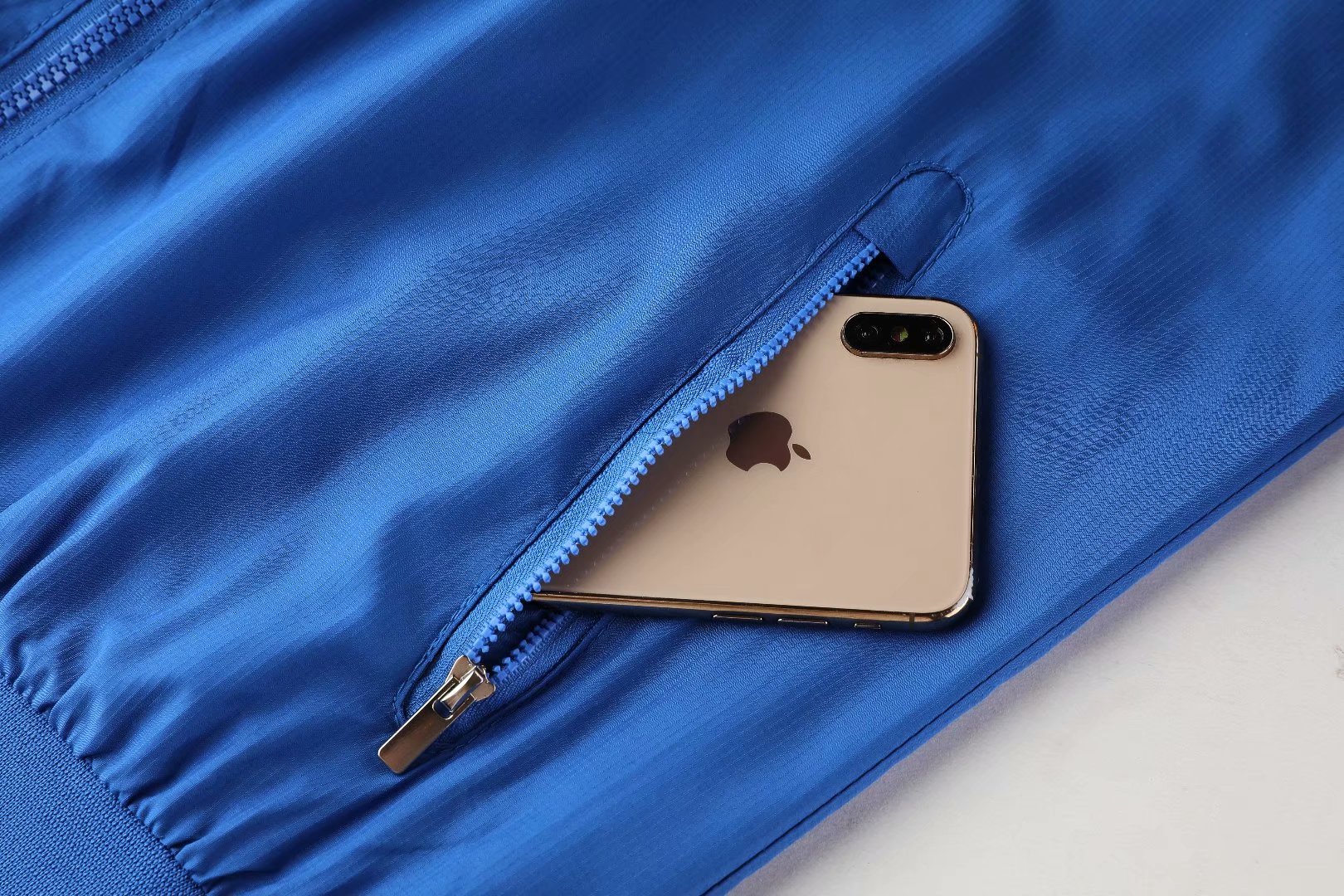 20-21 PSG Blue with Nike Logo Windbreaker Jacket Thai Quality - leoleo123123