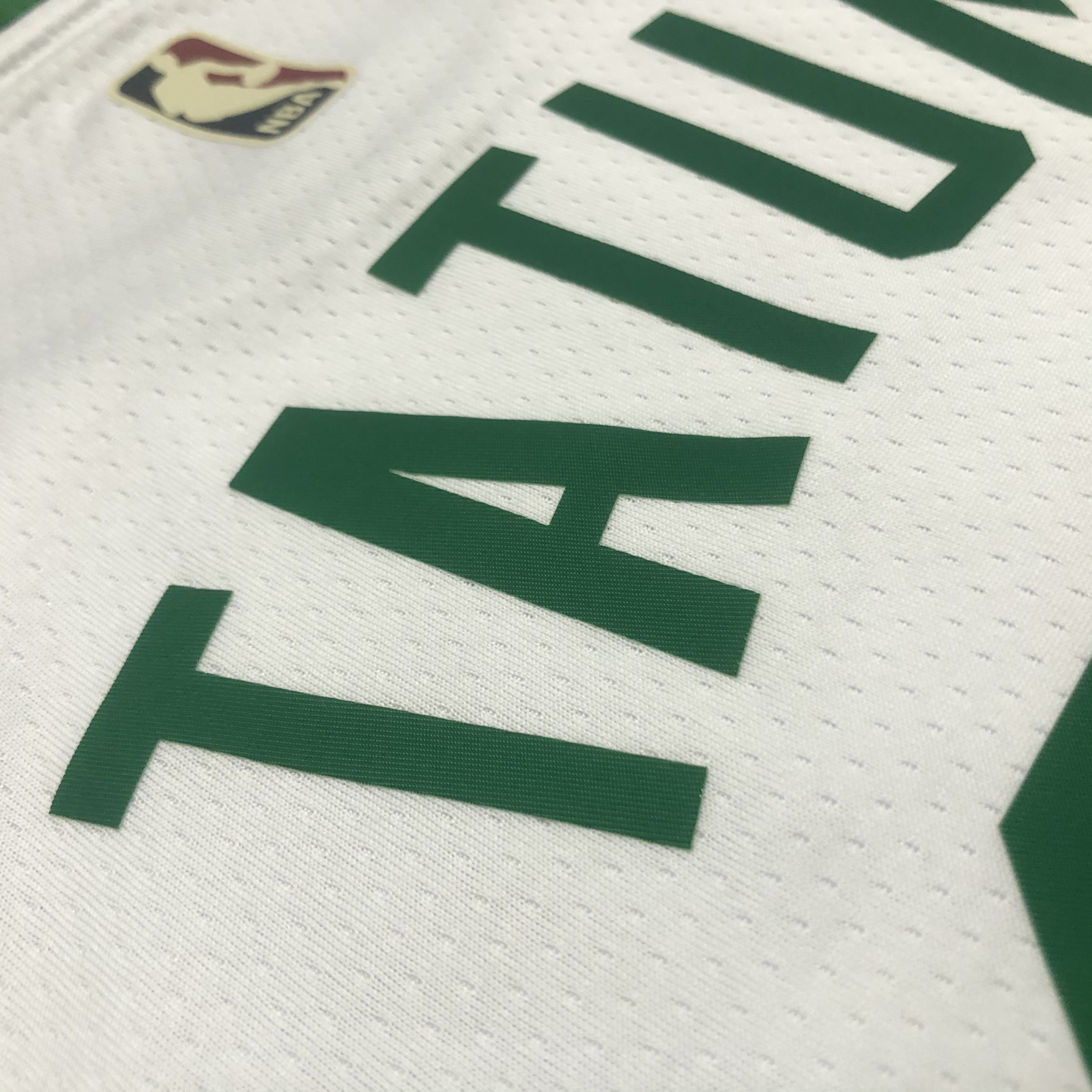 NBA 75th Anniversary Boston Celtics Retro White #0 TATUM Jersey High Quality Name and Number Print - leoleo123123