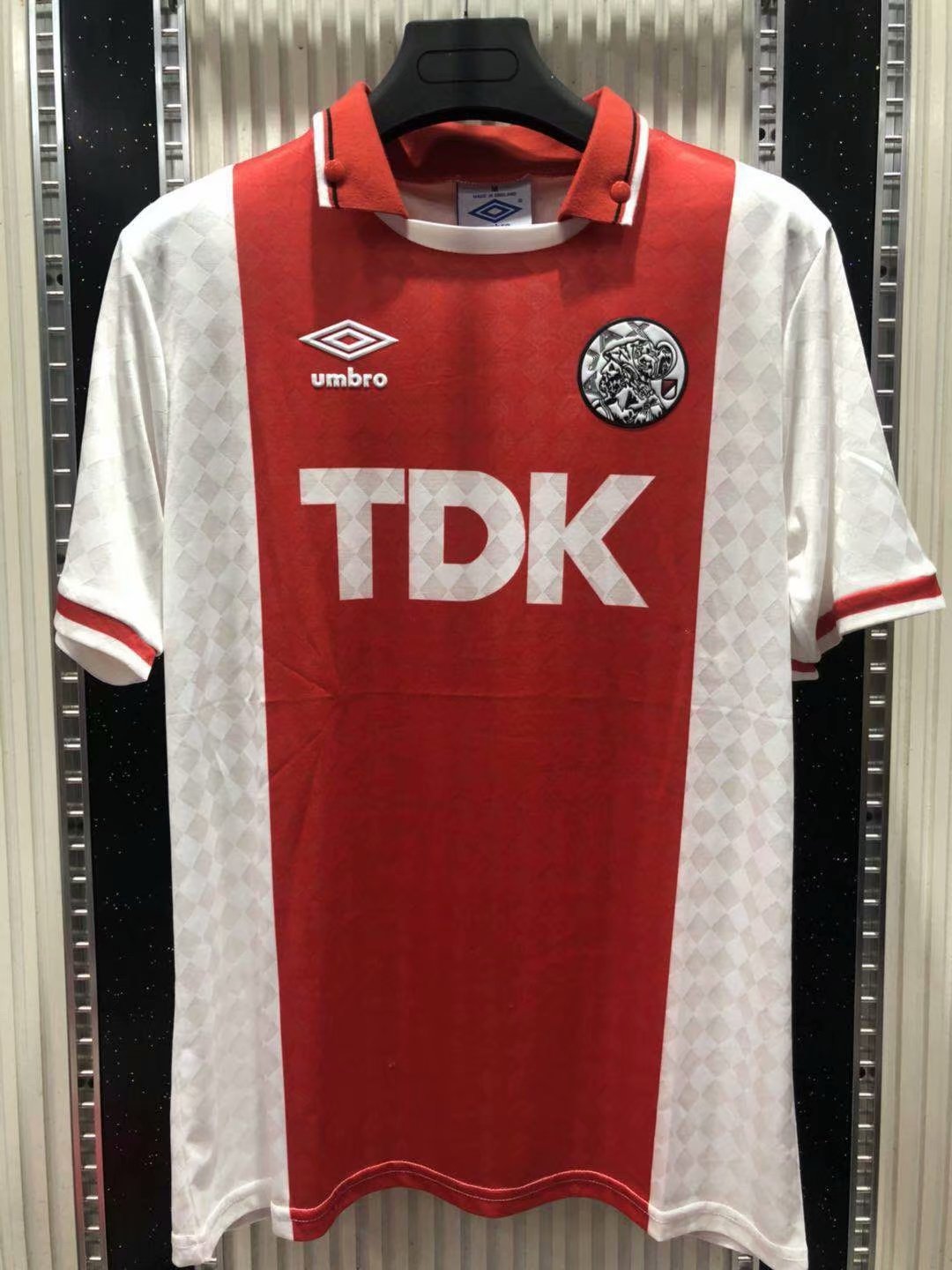 89/90 Ajax Home Retro Jersey - leoleo123123