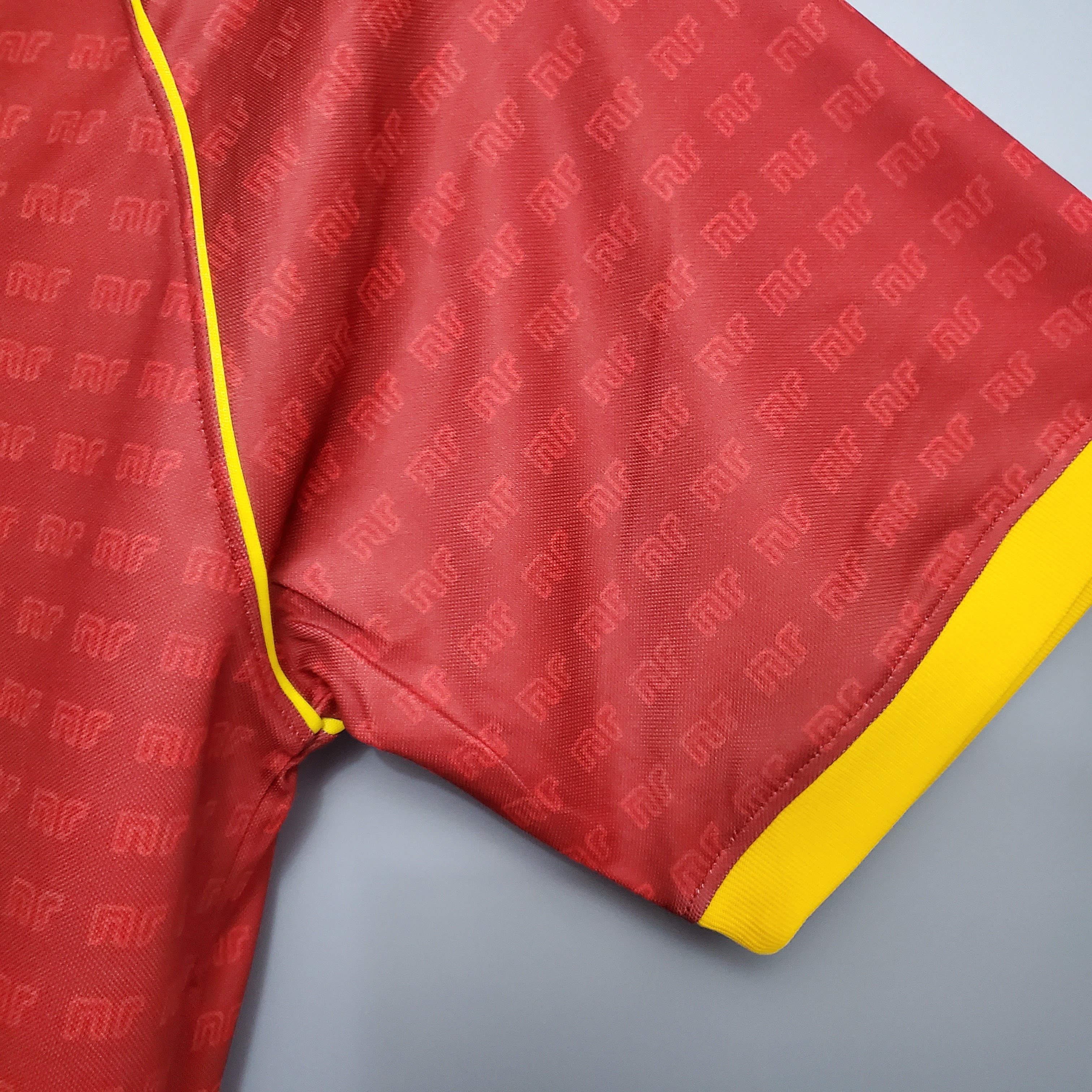 90/91 Roma Home Retro Jersey - leoleo123123