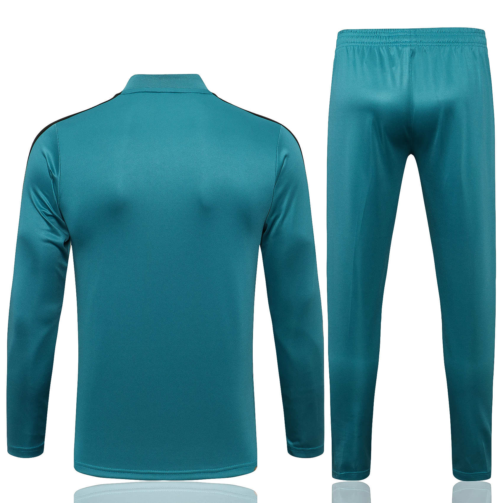 21-22 Real Madrid Sea Blue Sweater Tracksuit Thai Quality - leoleo123123