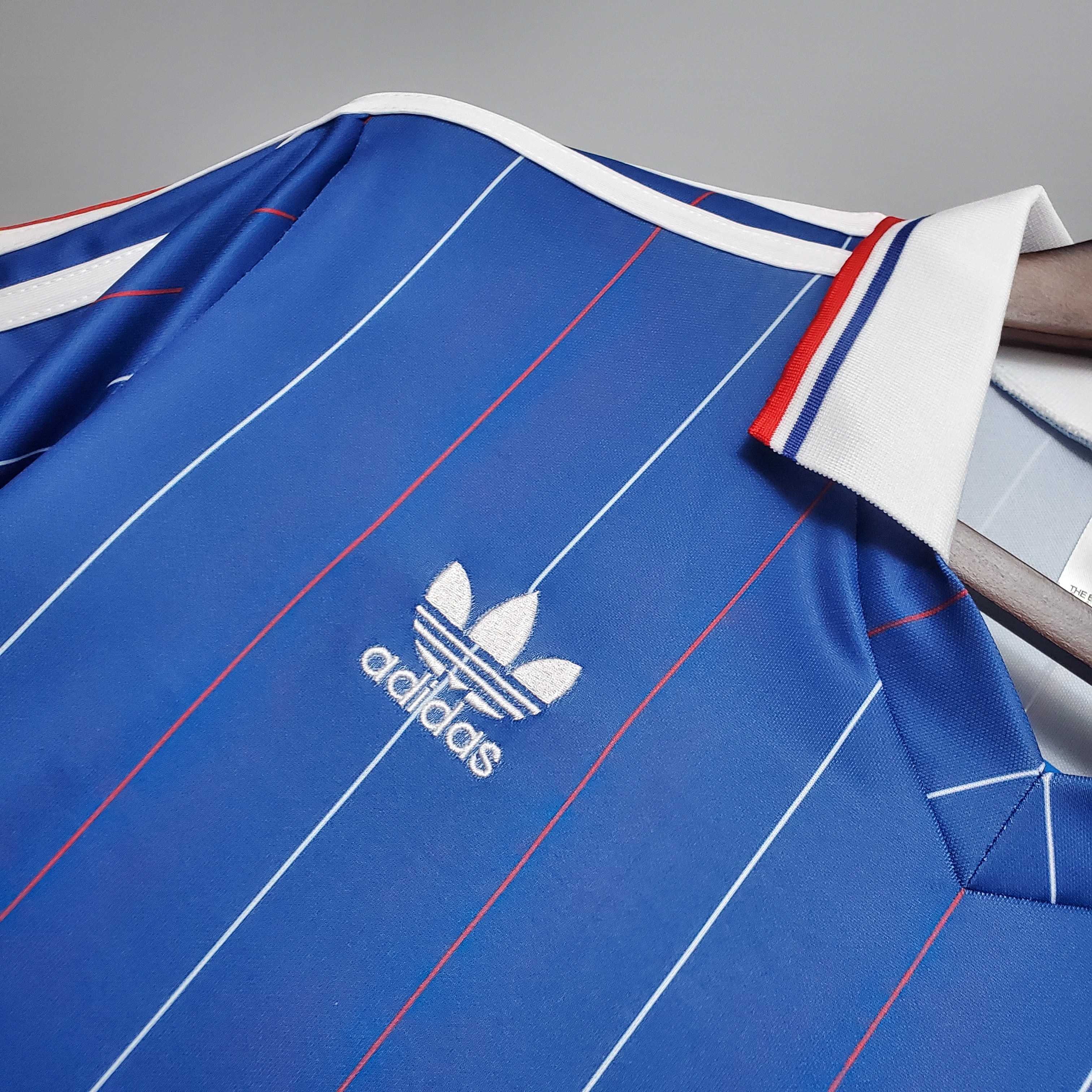 1982 France Home Retro Jersye - leoleo123123