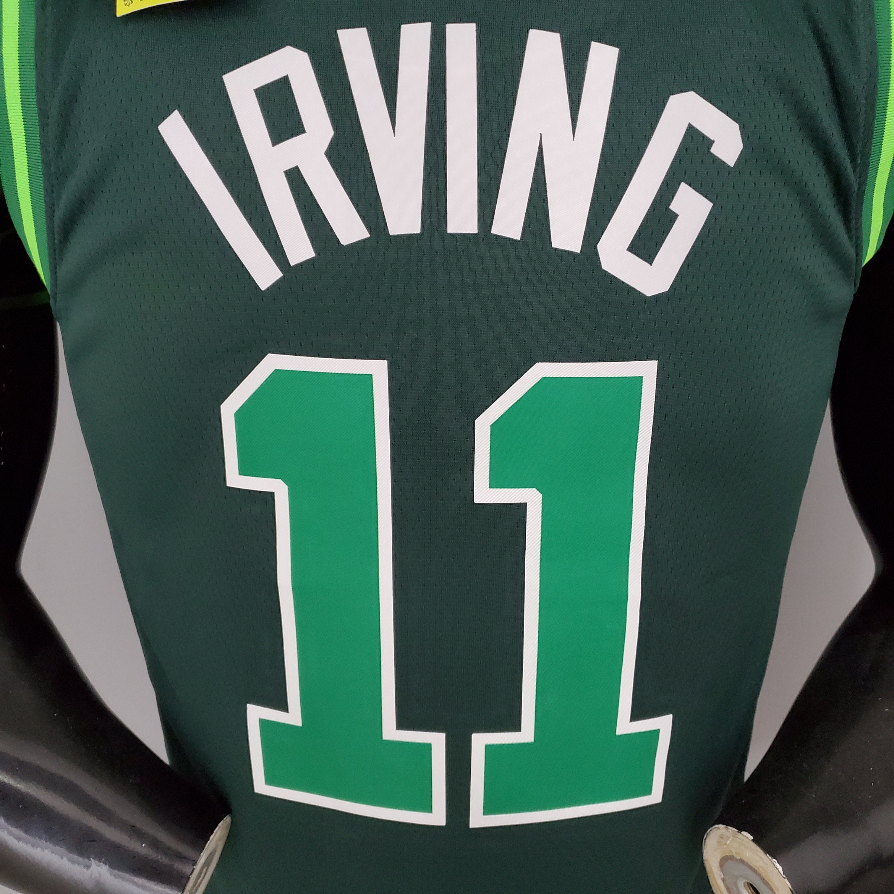 NBA Season 2021 Boston Celtics Dark Green Rewarding Version #11 IRVING Jersey High Quality Name and Number Print - leoleo123123