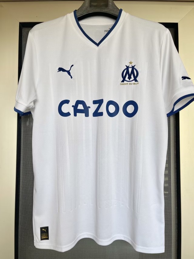 22/23 Marseille Home Jersey 1:1 Quality - leoleo123123