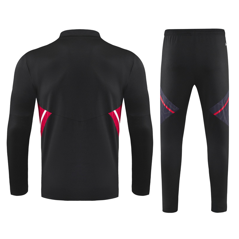 22/23 Man United Black Sweater Tracksuit Thai Quality - leoleo123123