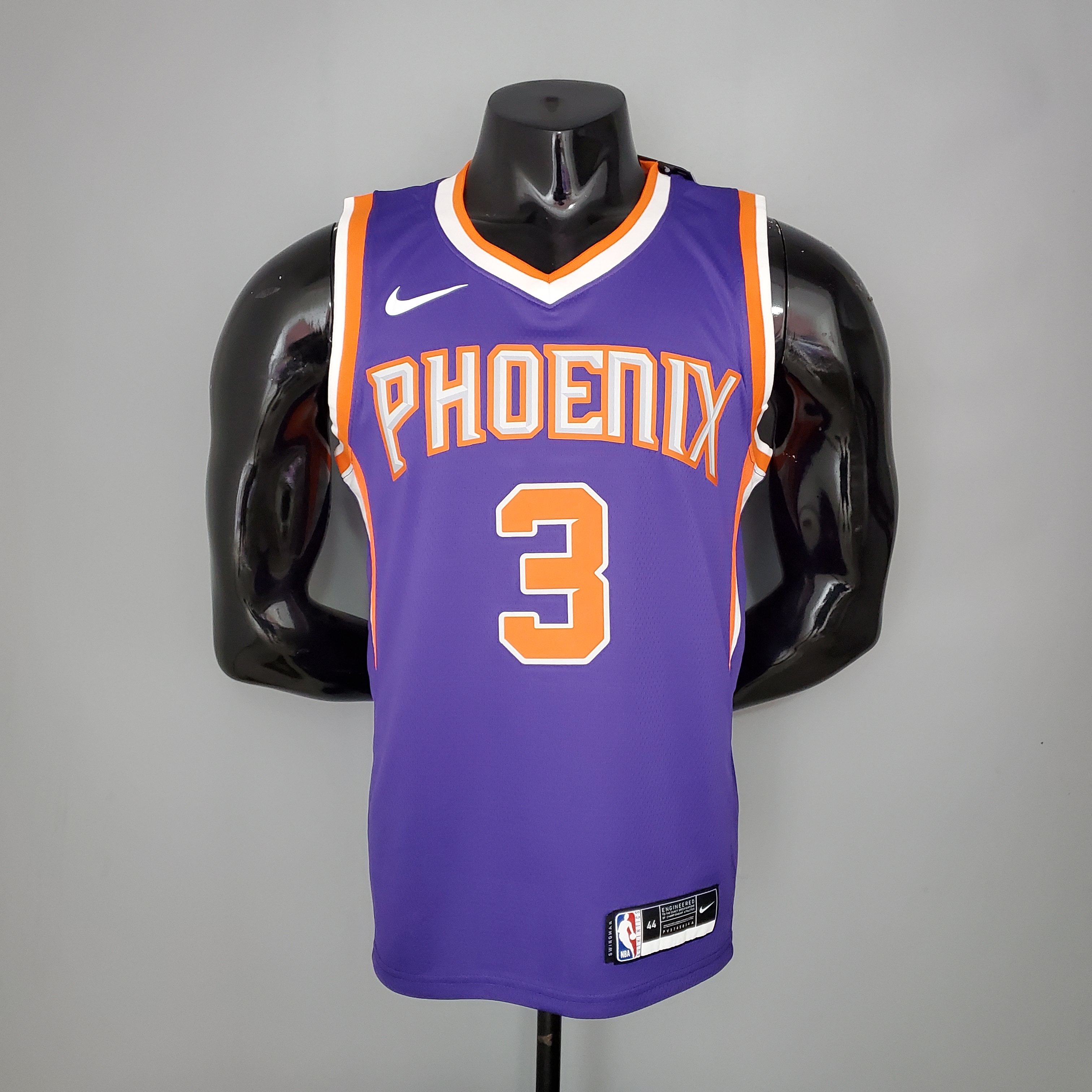 NBA Men Phoenix Suns Purple #3 PAUL Jersey High Quality Name and Number Print - leoleo123123