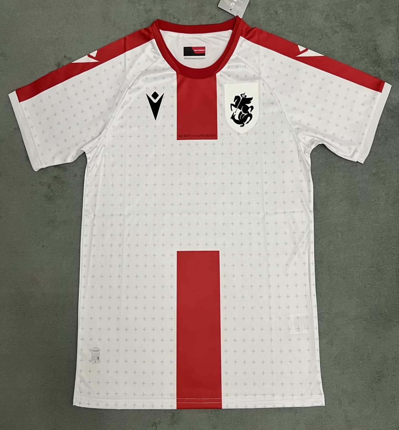 2024/25 Georgia Home White Fans Soccer Jersey - leoleo123123
