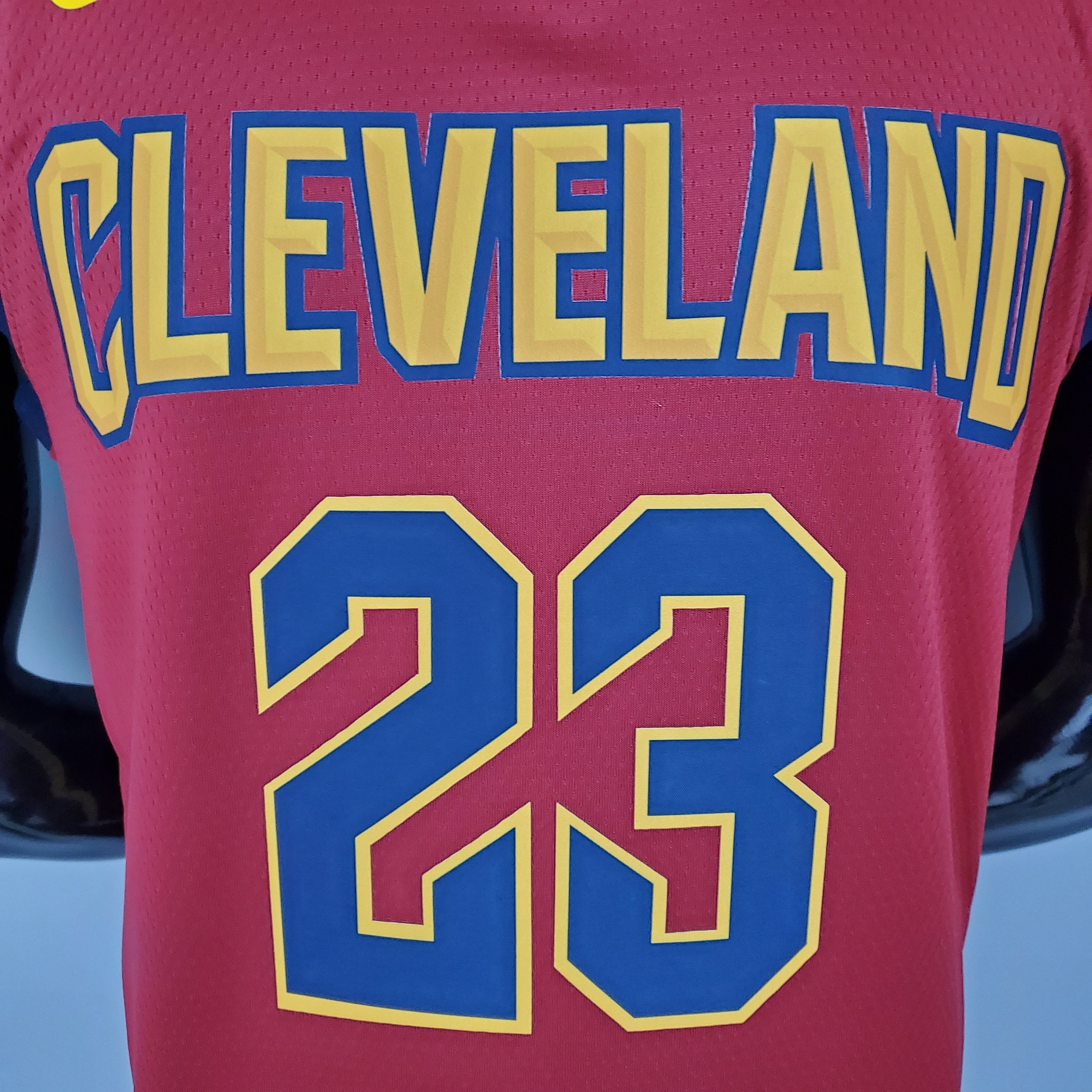 NBA Men Cleveland Cavaliers Red #23 JAMES Jersey High Quality Name and Number Print - leoleo123123