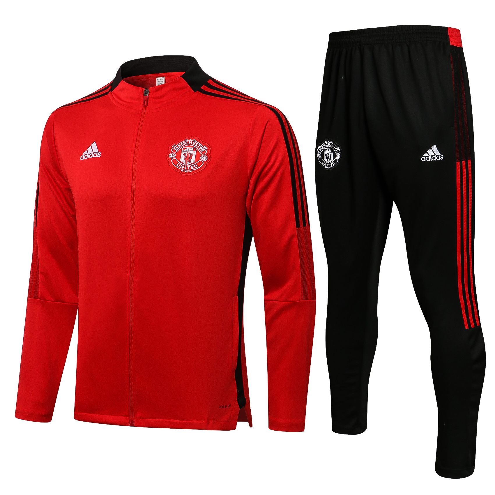 21/22 Man United Red Jacket Tracksuit Thai Quality - leoleo123123