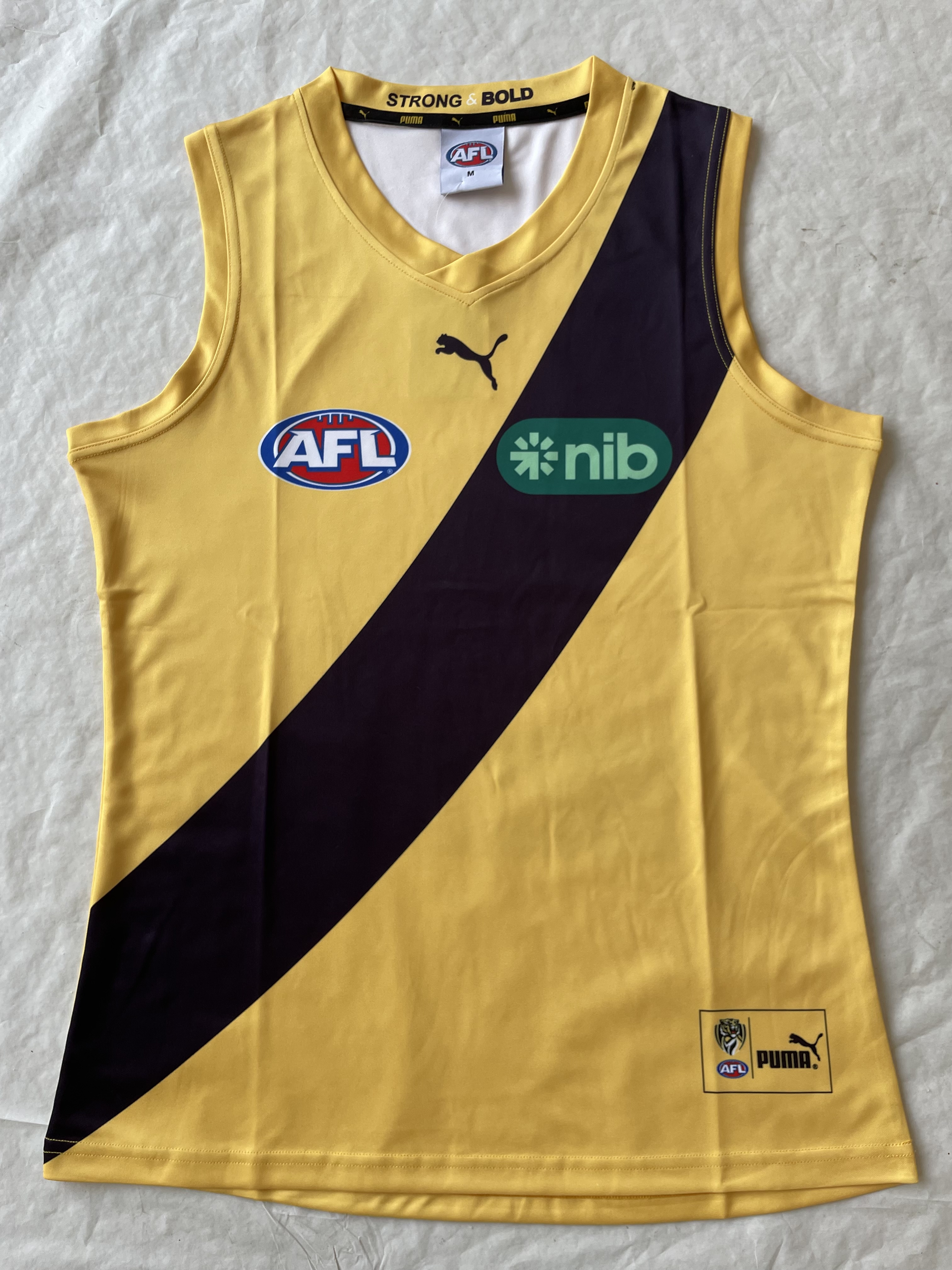 Rugby 2023 Richmond Tigers Yellow Vest High Quality - leoleo123123
