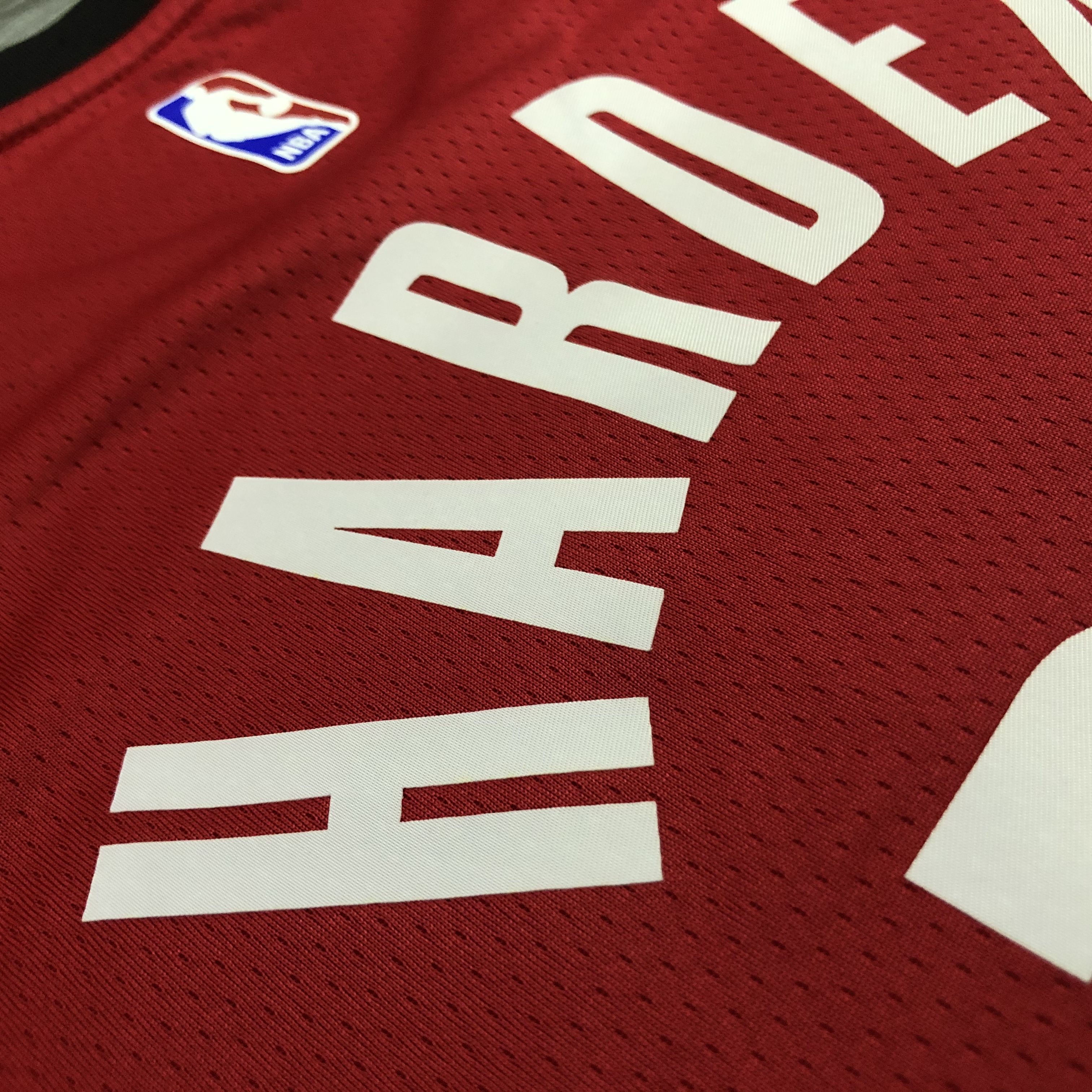 NBA Men Season 2021 Houston Rockets Red #13 HARDEN Jersey High Quality Name and Number Print - leoleo123123