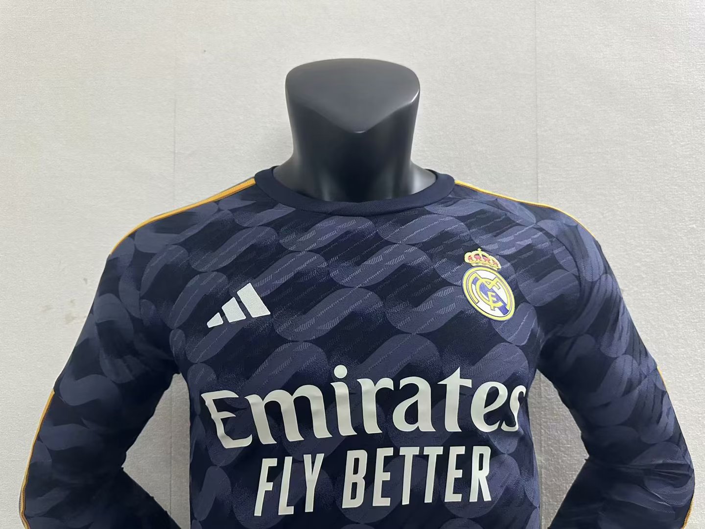 23/24 Real Madrid Away Long Sleeve Jersey Player Version 1:1 Quality - leoleo123123