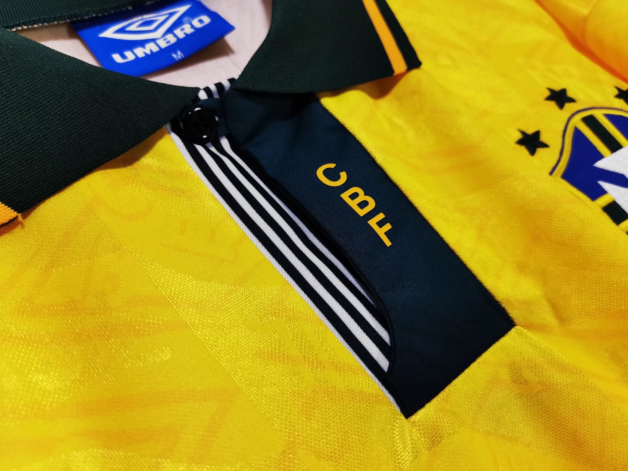91/93 Brazil Home Retro Jersey - leoleo123123