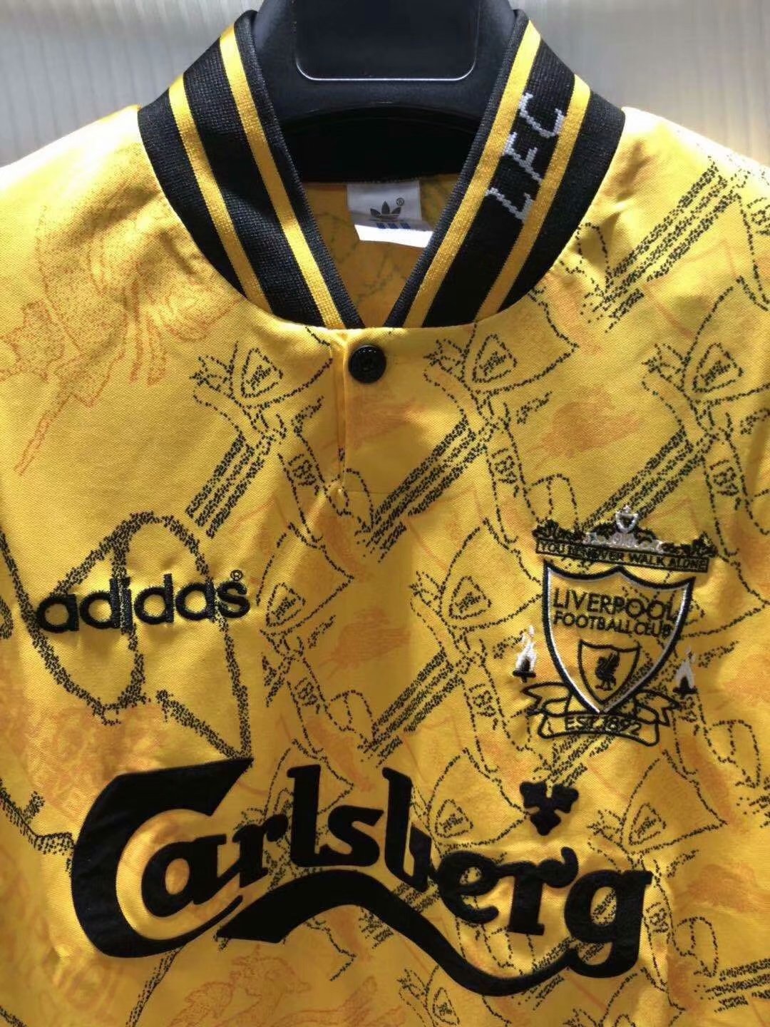 95-96 Liverpool Third Retro Jersey - leoleo123123