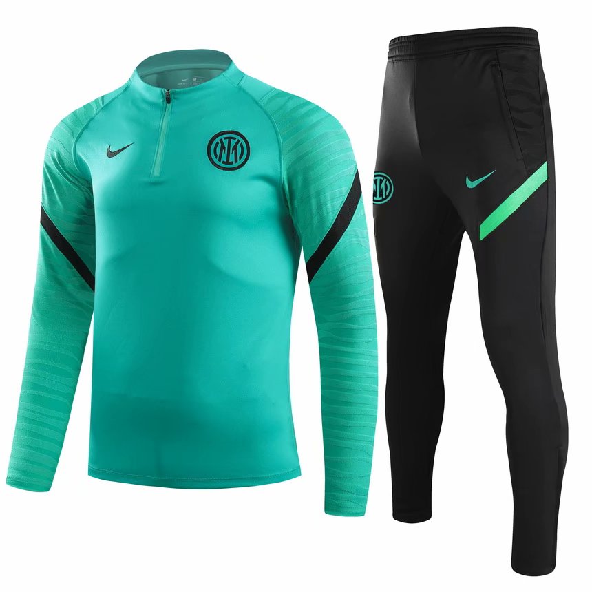 21-22 Inter Milan Green Sweater Tracksuit Thai Quality - leoleo123123
