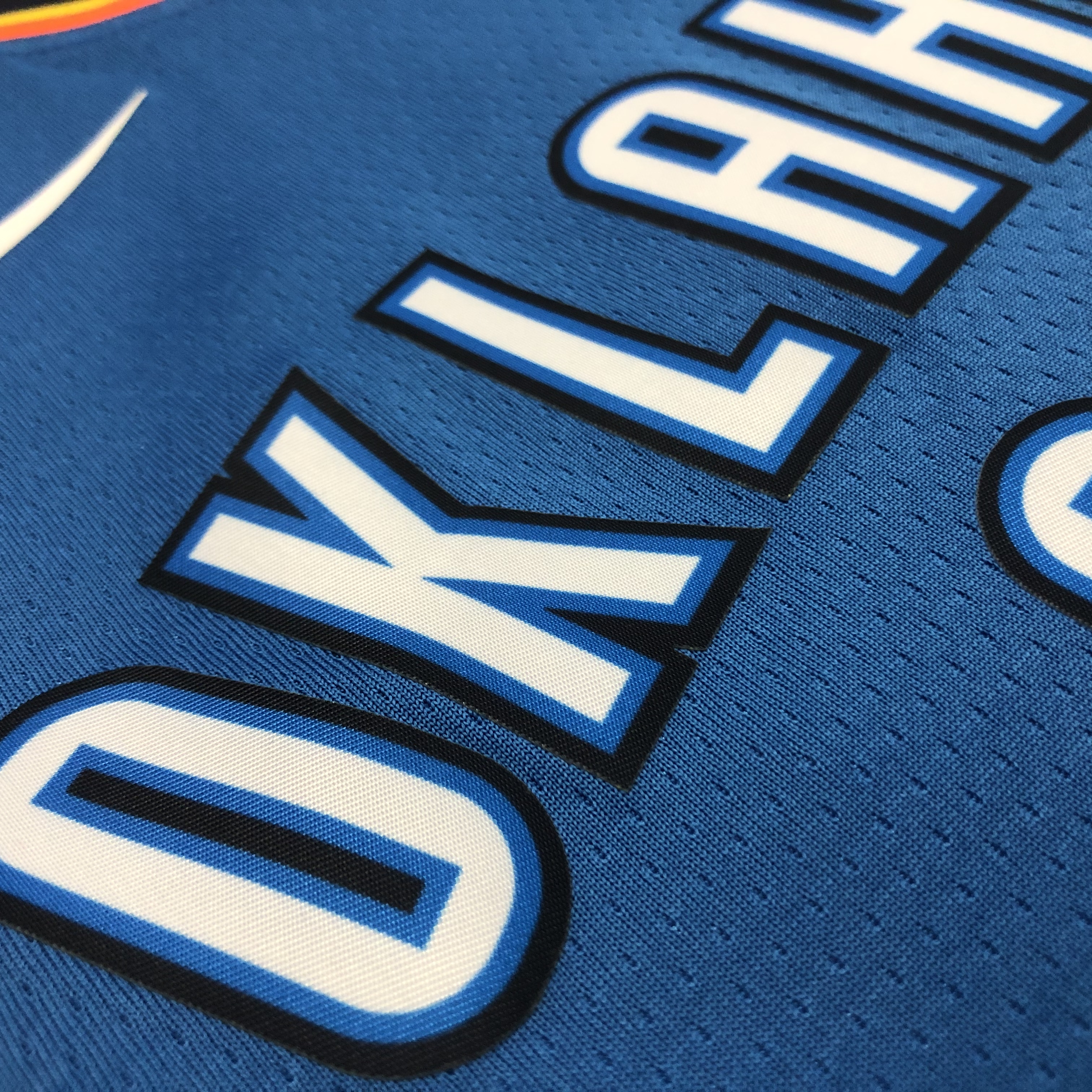 NBA Men Oklahoma City Thunder Blue #13 HARDEN Jersey High Quality Name and Number Print - leoleo123123