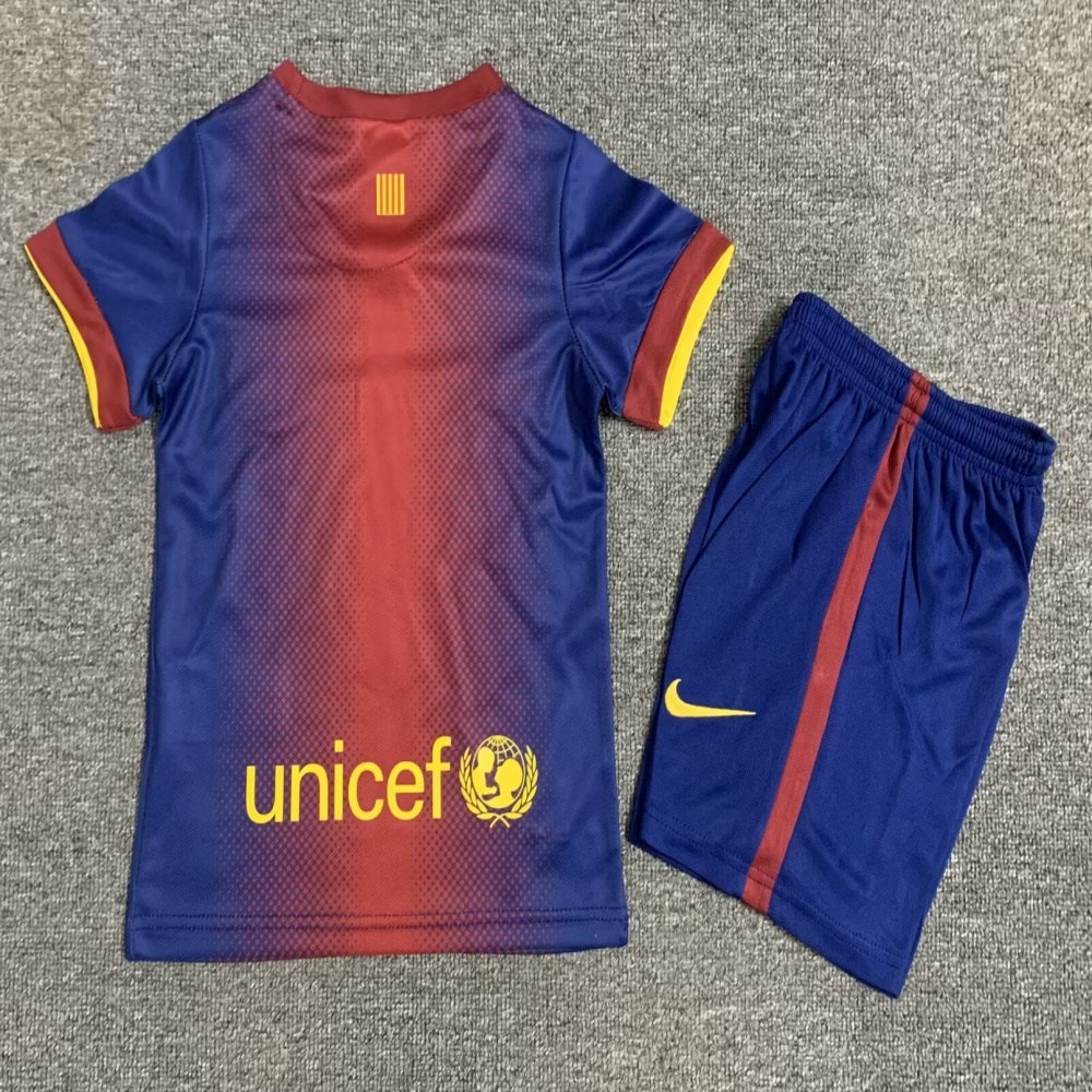 12/13 Barcelona Home Retro Kids Jersey - leoleo123123