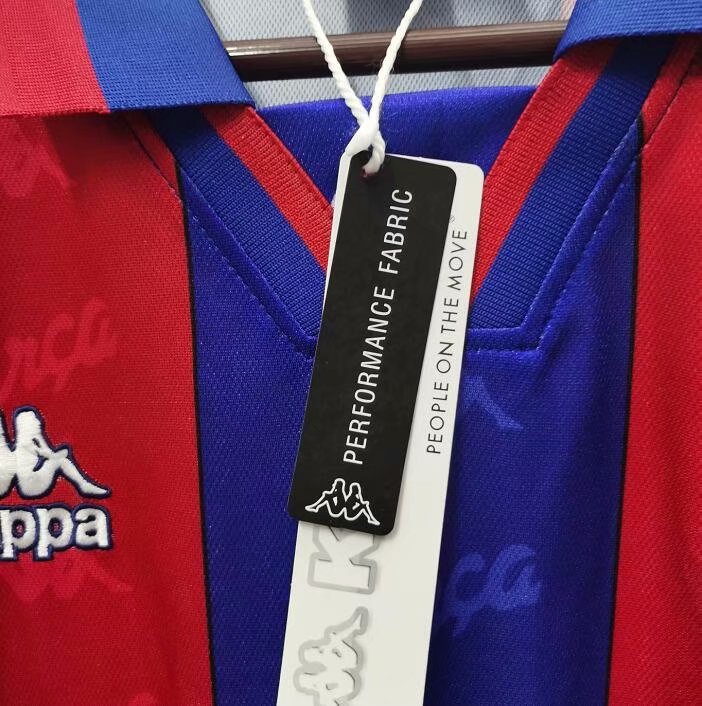 96-97 Barcelona Home Retro Jersey - leoleo123123