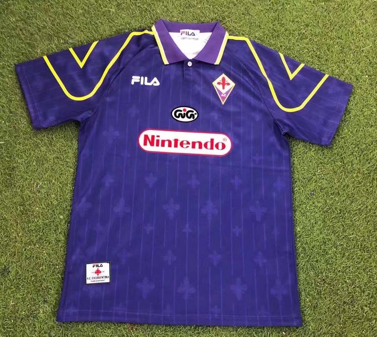 97/98 Florentine Home Retro Jersey - leoleo123123