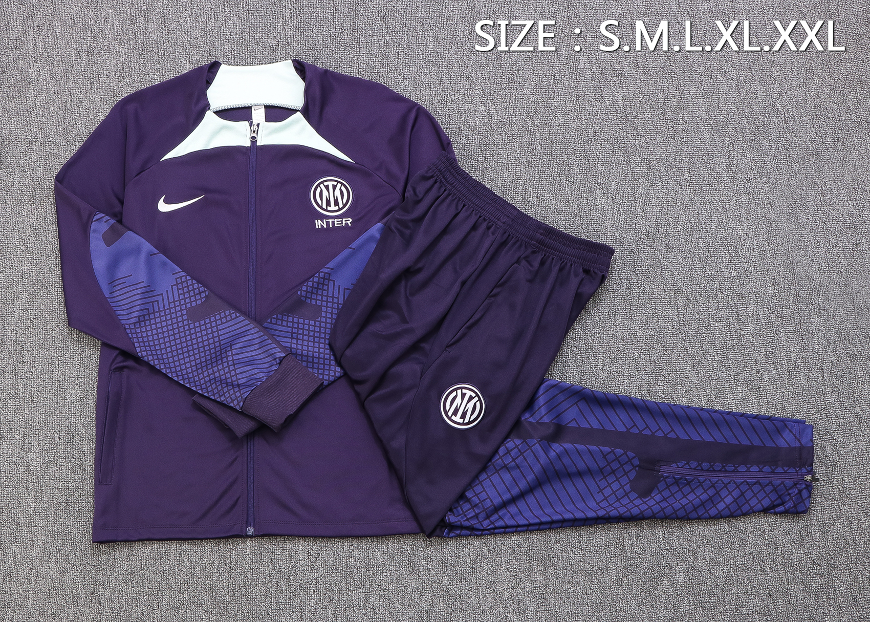 22-23 Inter Milan Purple Jacket Tracksuit Thai Quality - leoleo123123