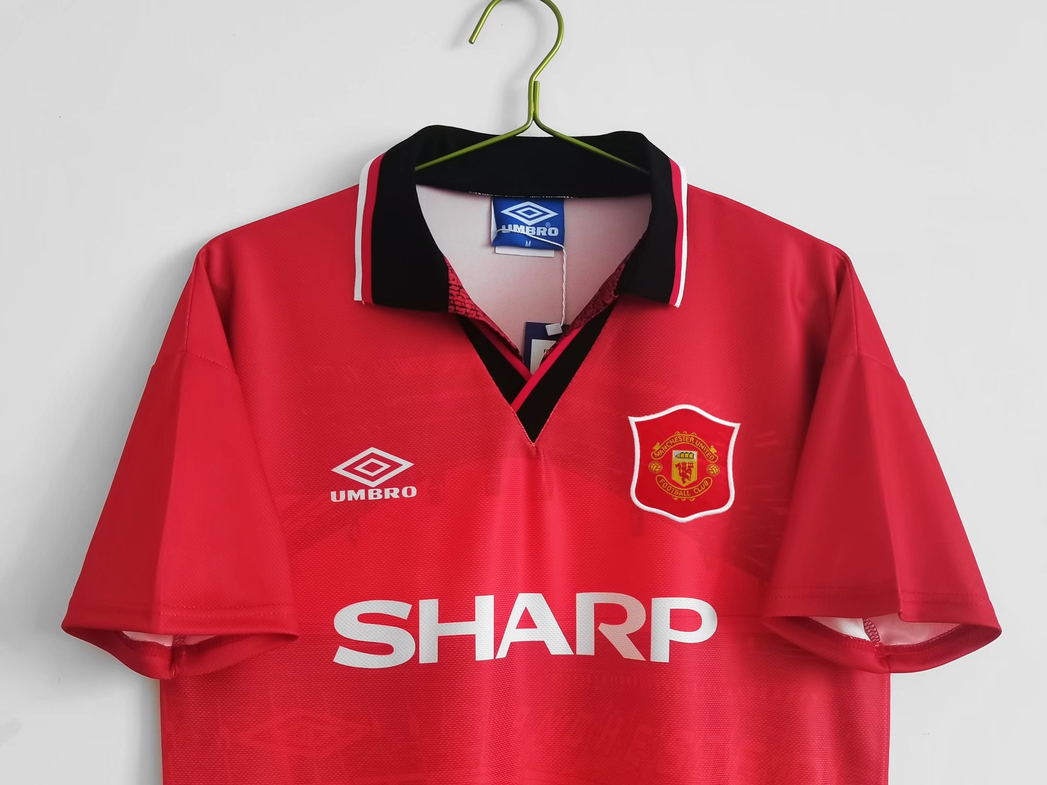 94-96 Man United Home Retro Jersey - leoleo123123