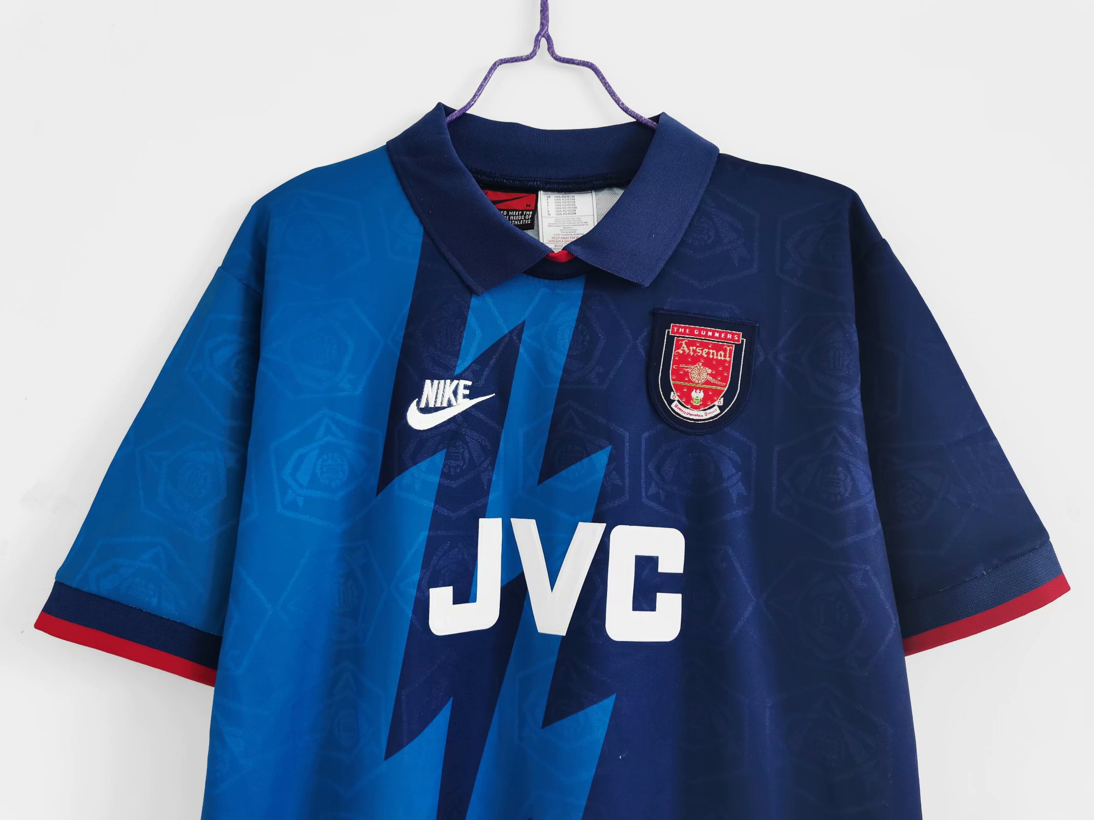 95-96 Arsenal Away Retro Jersey - leoleo123123