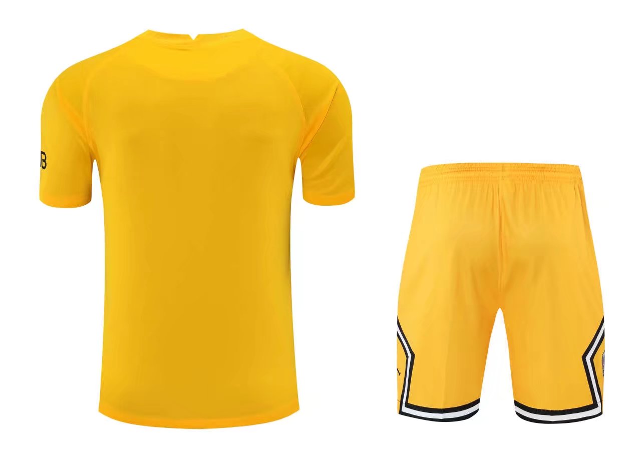 21/22 PSG Yellow Goalkeeper Jersey - leoleo123123