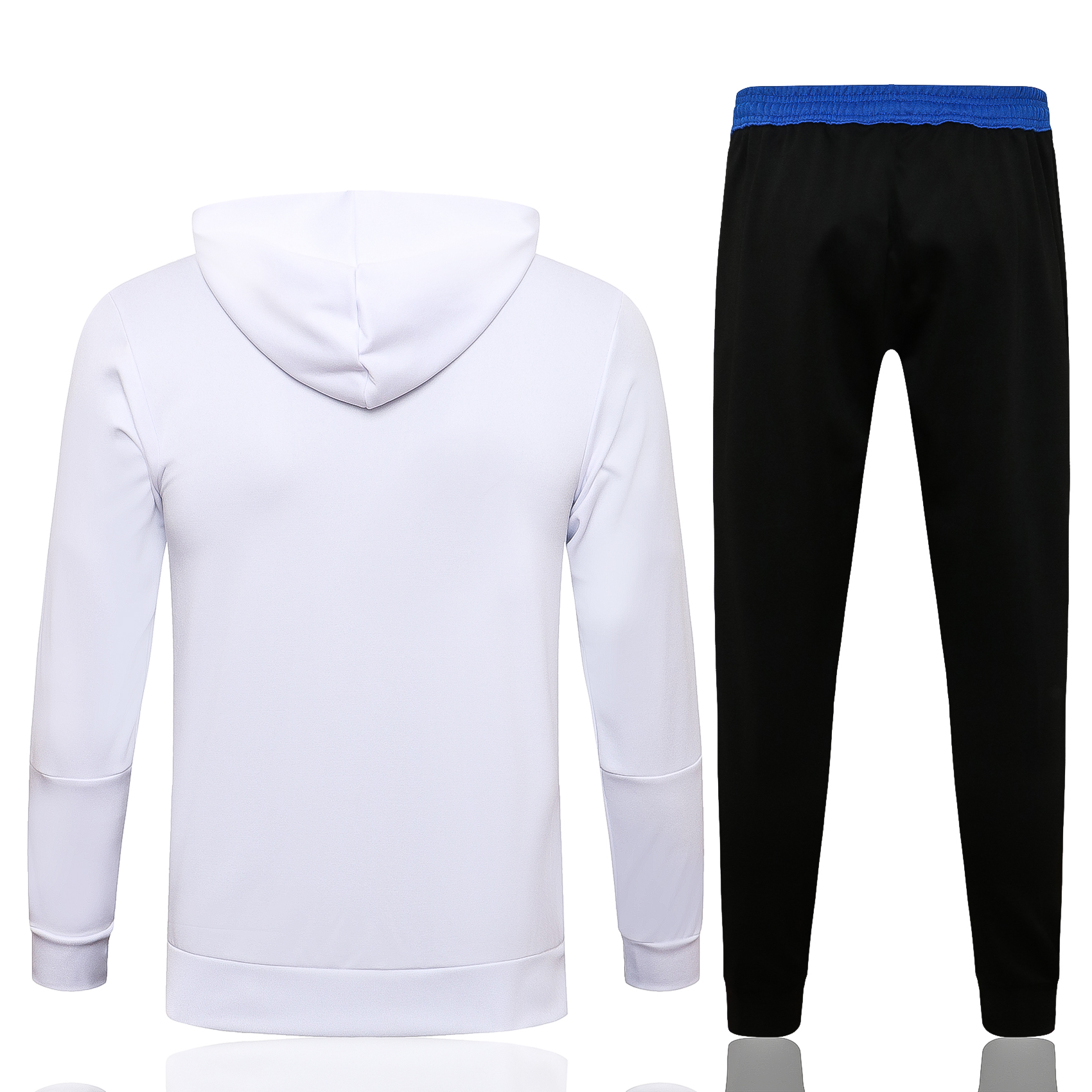 21-22 Real Madrid White Jacket Tracksuit With cap Thai Quality - leoleo123123