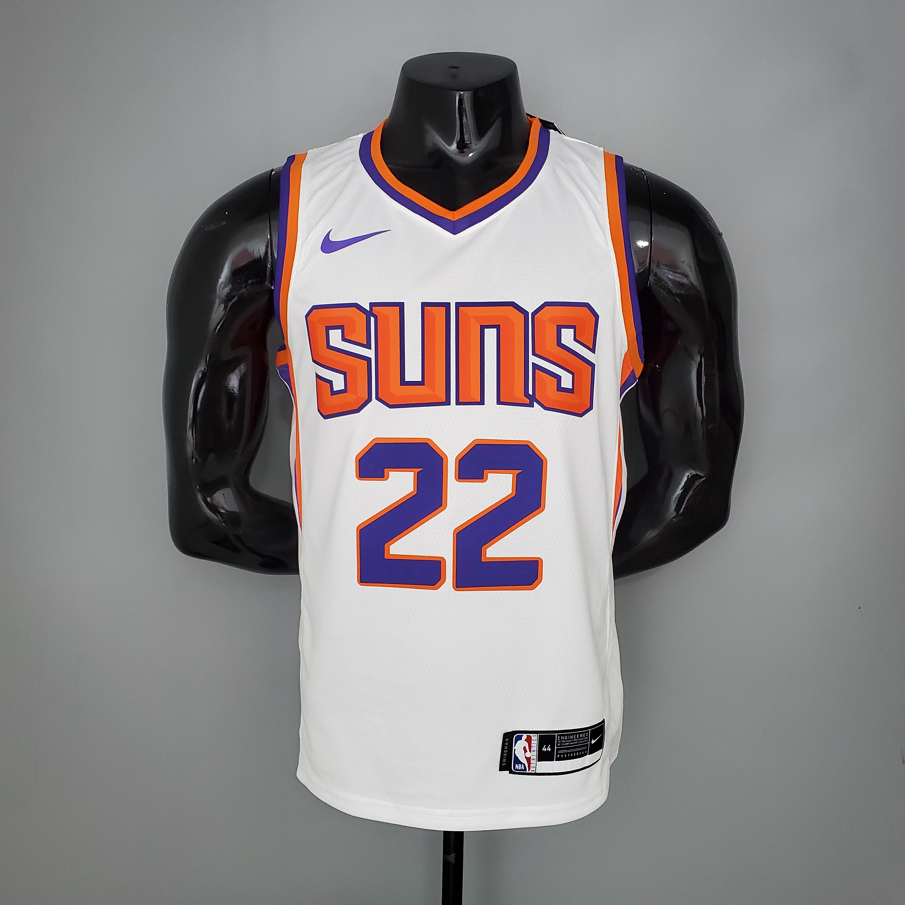 NBA Men Phoenix Suns White #22 AYTON Jersey High Quality Name and Number Print - leoleo123123