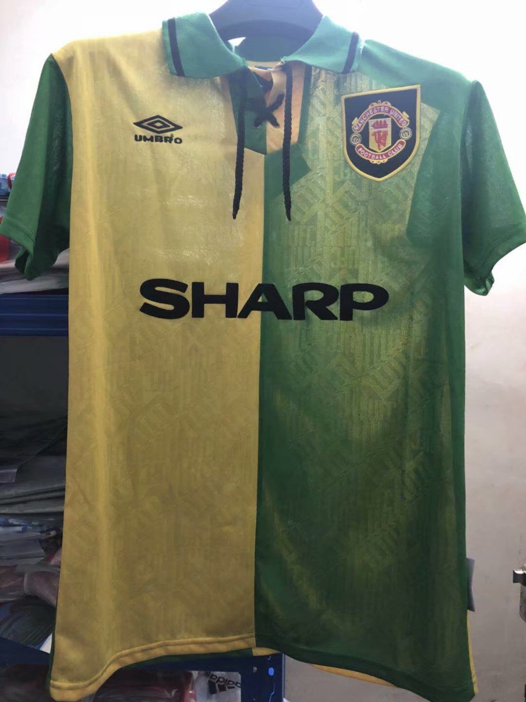 92-94 Man United Away Retro Jersey - leoleo123123