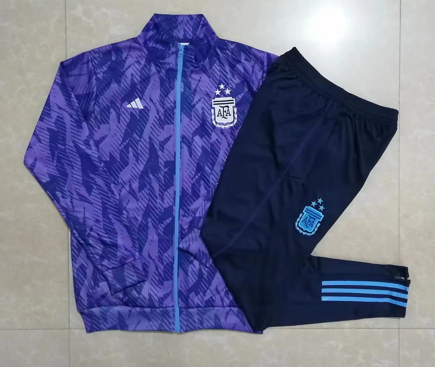 22/23 Argentina Purple Jacket Tracksuit Thai Quality - leoleo123123