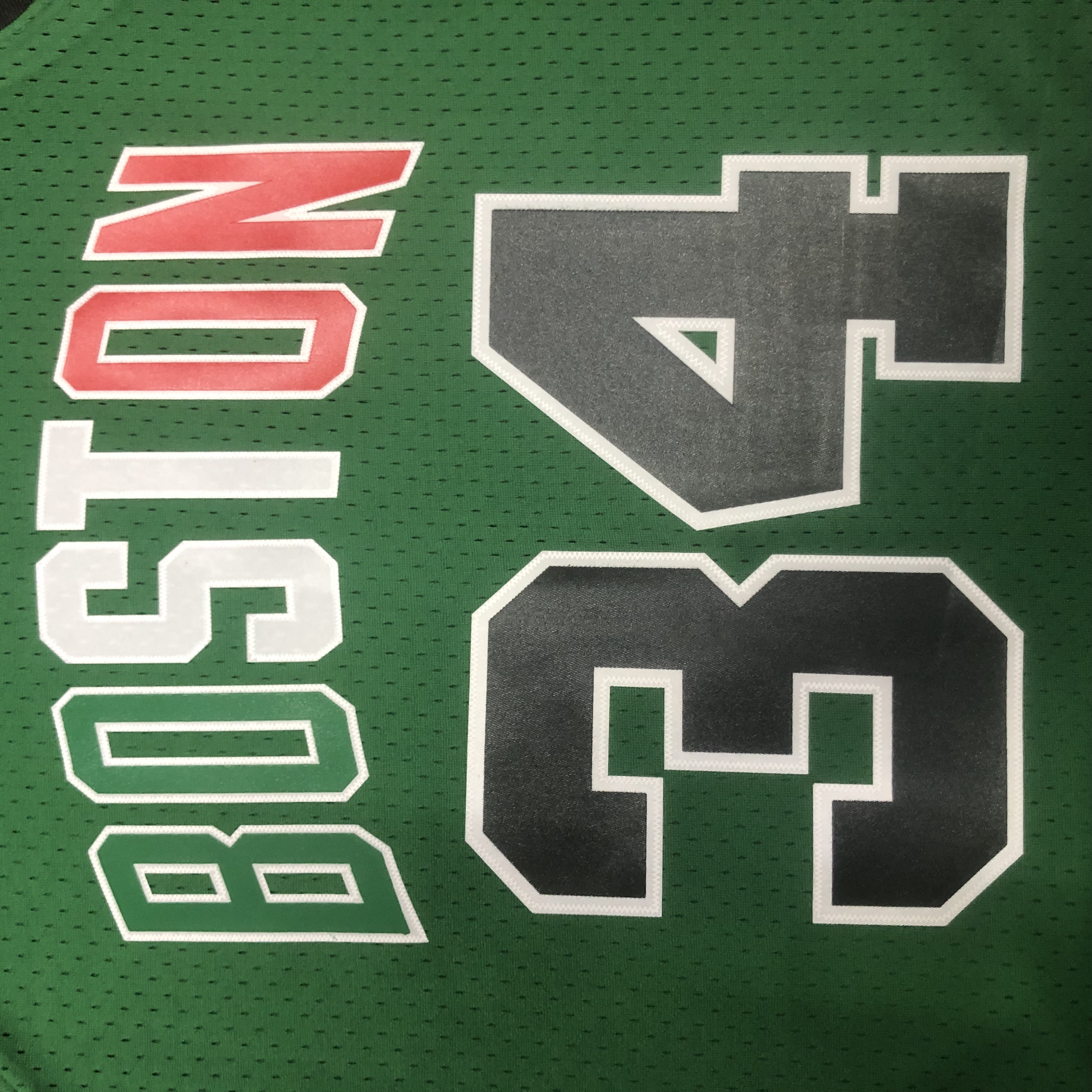 NBA Men Boston Celtics #34 PIERCE Mitchell & Ness 2007/08 Italy Games Hardwood Classics Swingman Jersey - leoleo123123