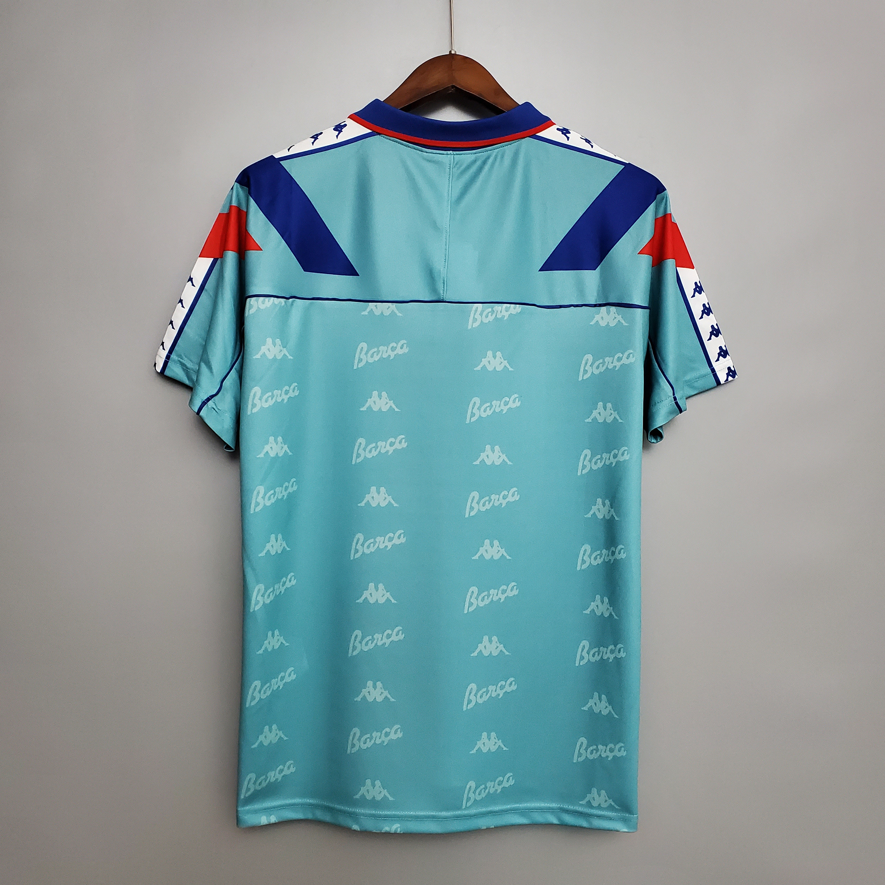 92-95 Barcelona Away Retro Jersey - leoleo123123