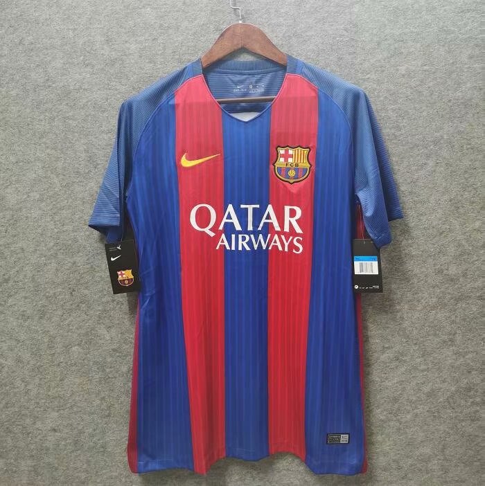 16-17 Barcelona Home Retro Jersey - leoleo123123