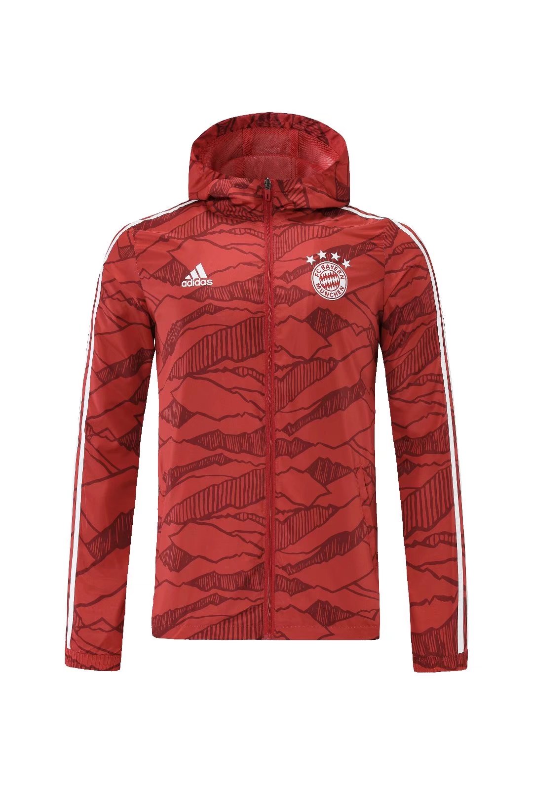 21-22 Bayern Munich Red Windbreaker Jacket Thai Quality - leoleo123123