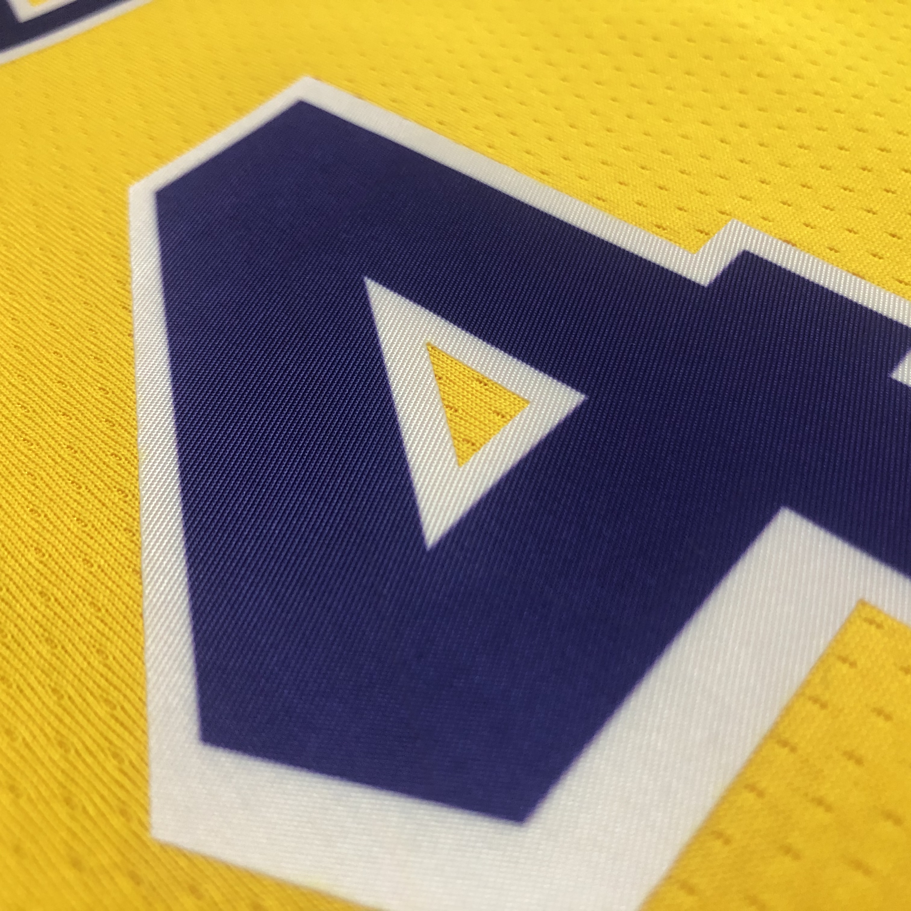 NBA Men Los Angeles Lakers Retro Yellow Round Neck #4 RONDO Jersey High Quality Name and Number Print - leoleo123123