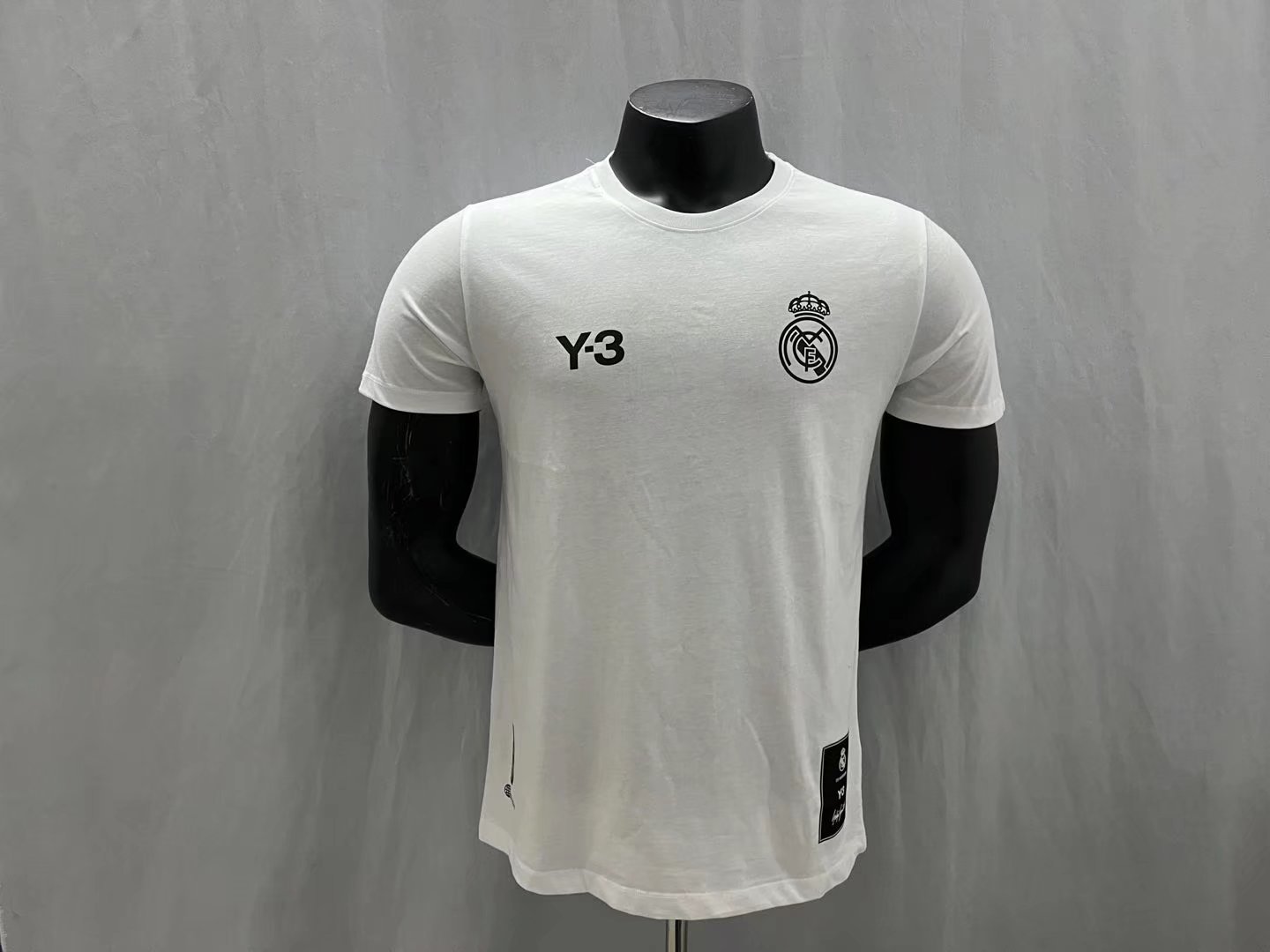Real Madrid Y-3 Cotton T-shirt White Color - leoleo123123