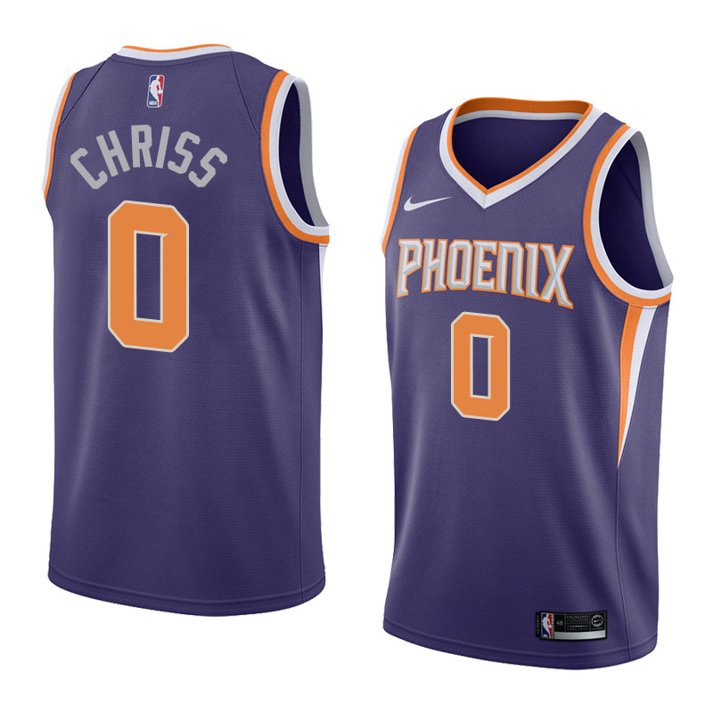 NBA Men Phoenix Suns Purple #0 CHRISS Jersey High Quality Name and Number Print - leoleo123123