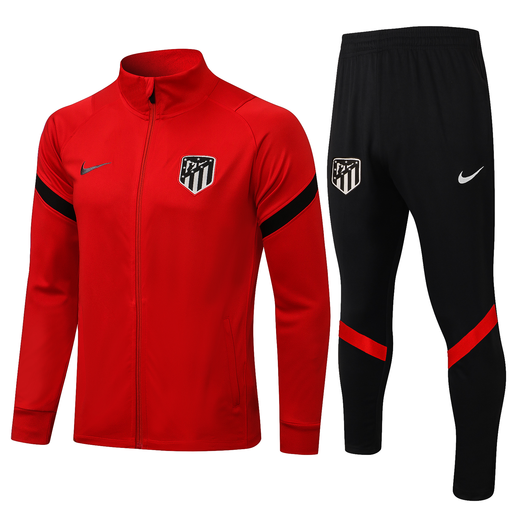 21-22 At Madrid Red Jacket Tracksuit Thai Quality - leoleo123123