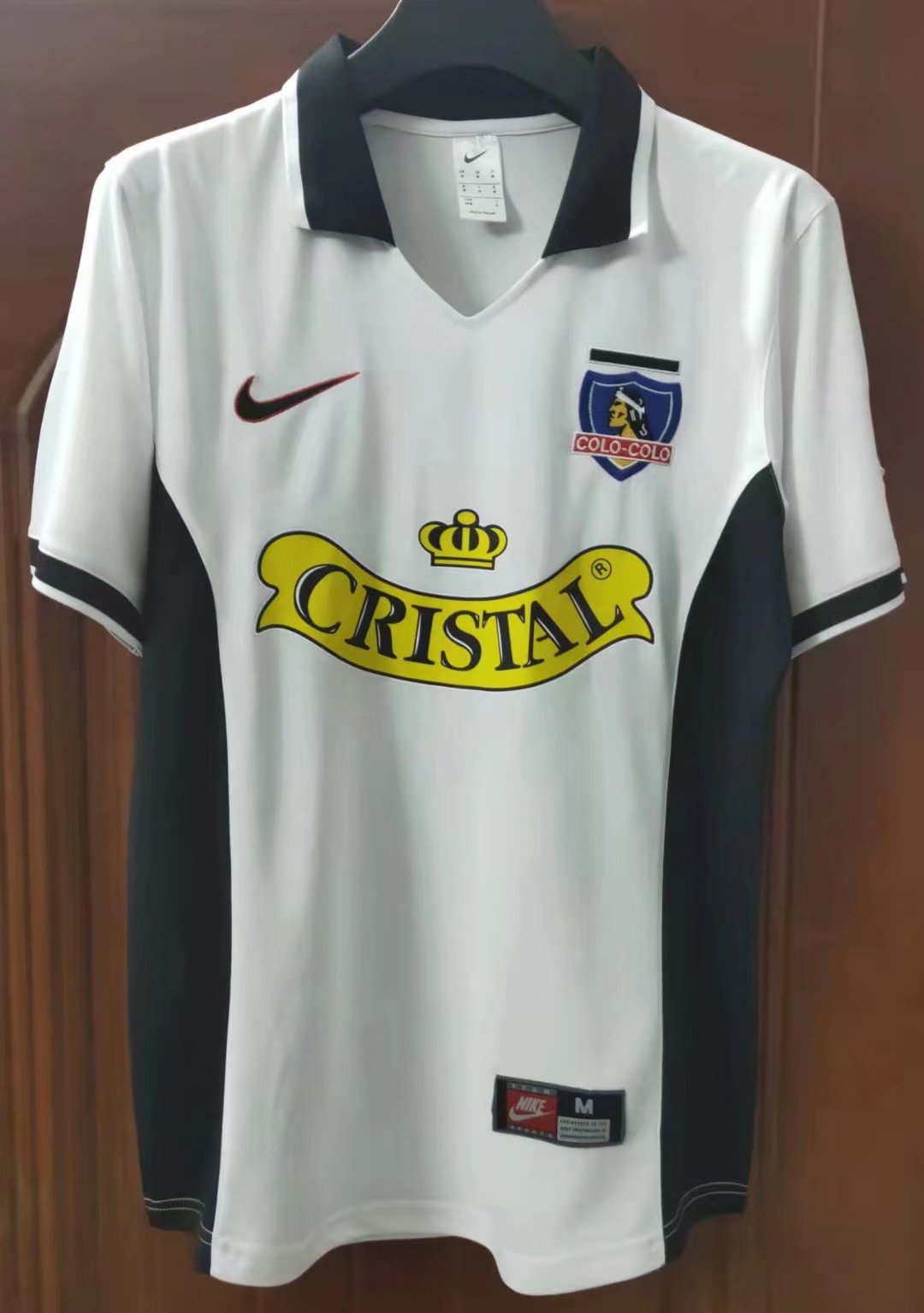 95/97 Colo-Colo Home White Retro Soccer Jersey - leoleo123123