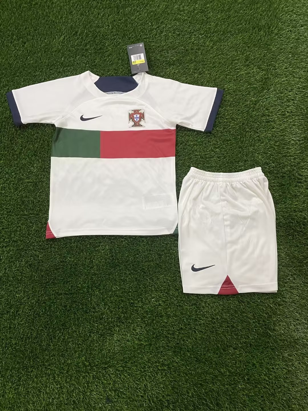 22/23 Portugal Away Kids World Cup Jersey - leoleo123123