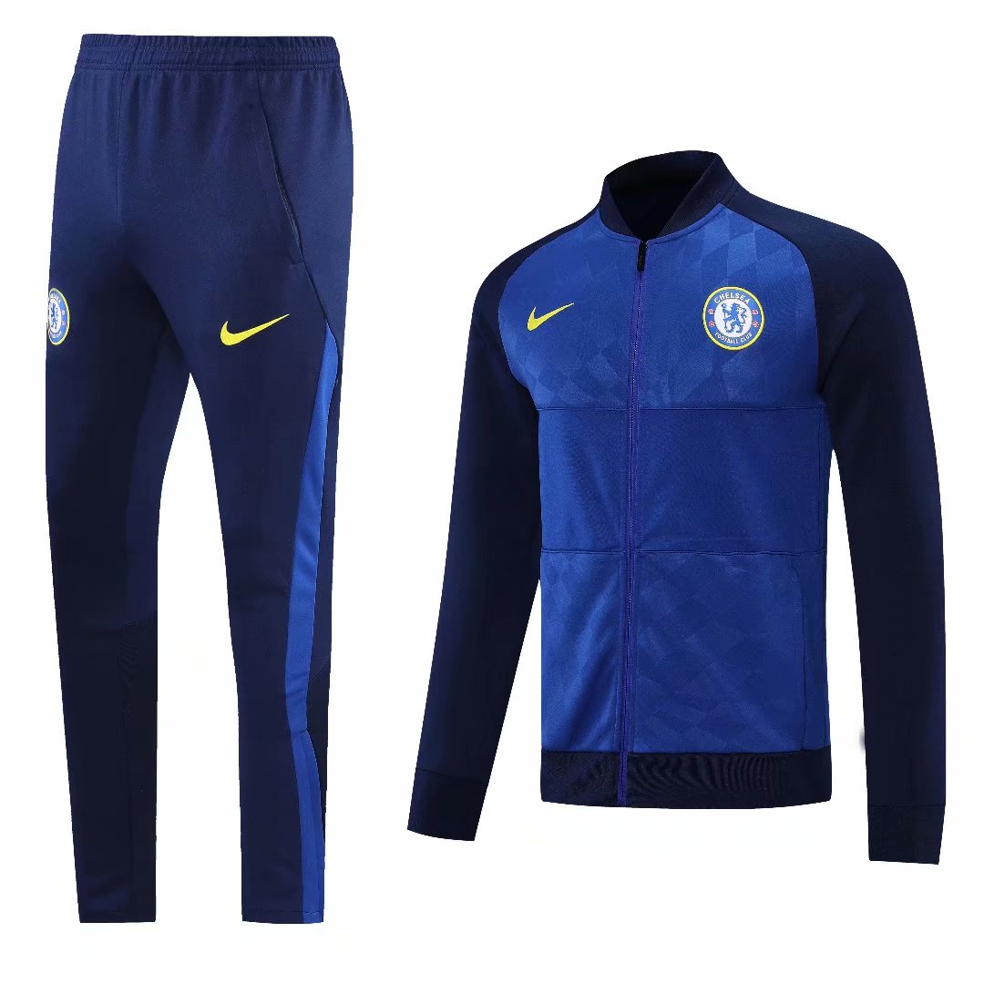21/22 Chelsea Blue Jacket Tracksuit Thai Quality - leoleo123123