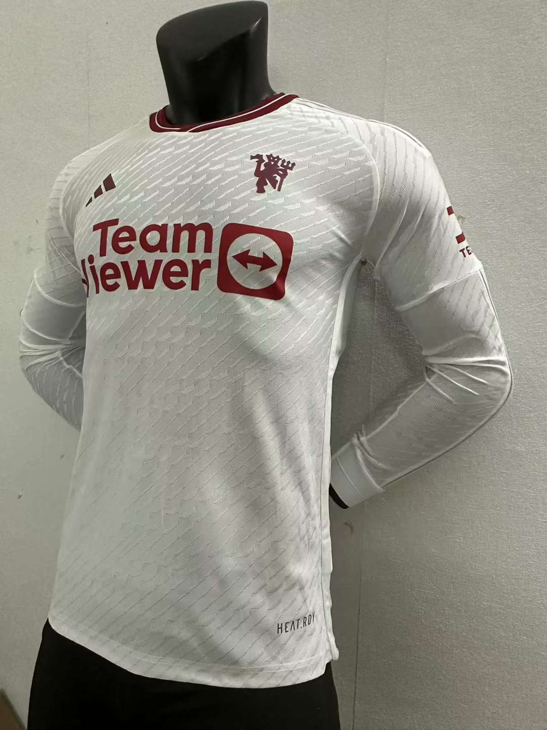 23/24 Man United Third Jersey Long Sleeve Player Version 1:1 Quality - leoleo123123