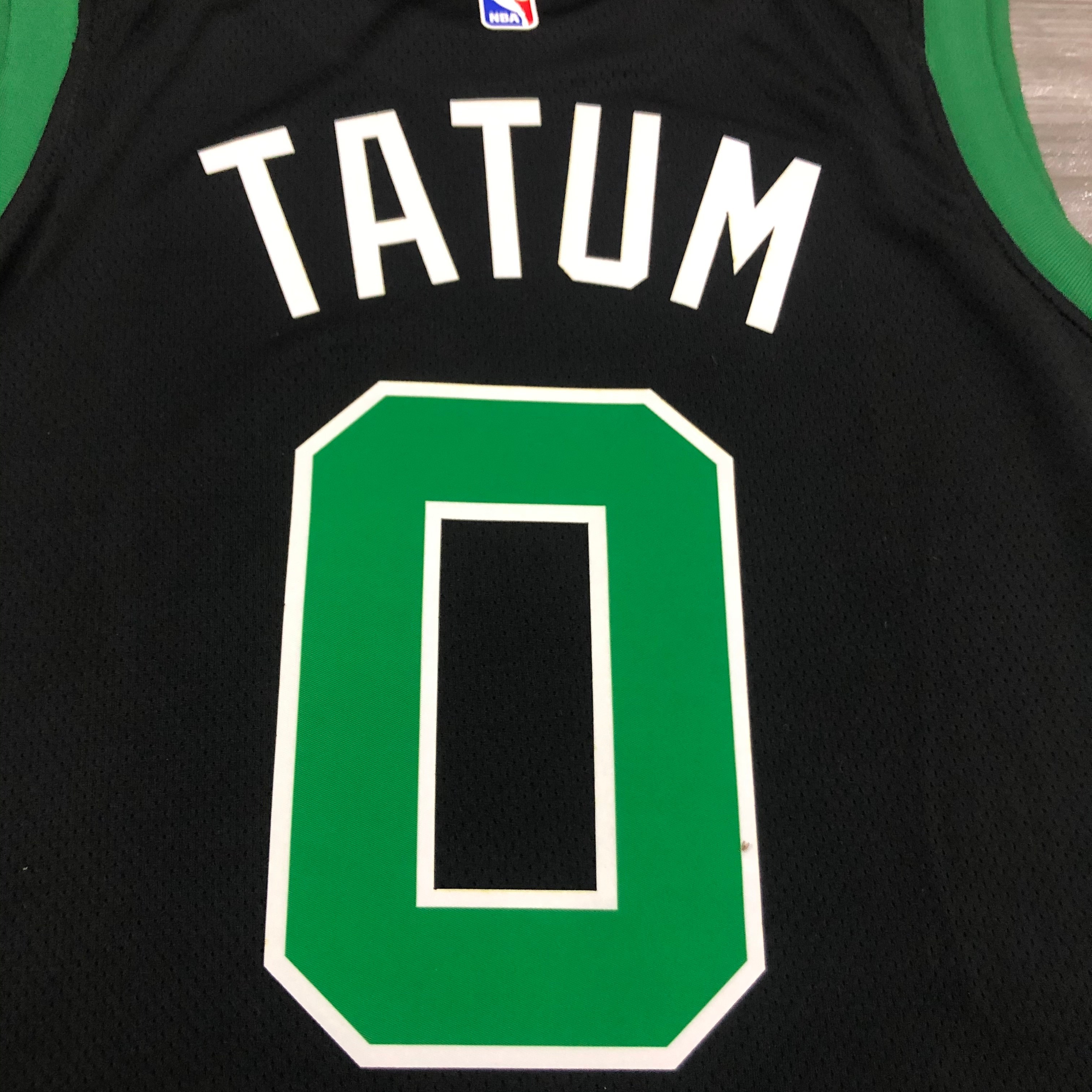 NBA Season 2021 Boston Celtics Black with Green Name #0 TATUM Jersey High Quality Name and Number Print - leoleo123123