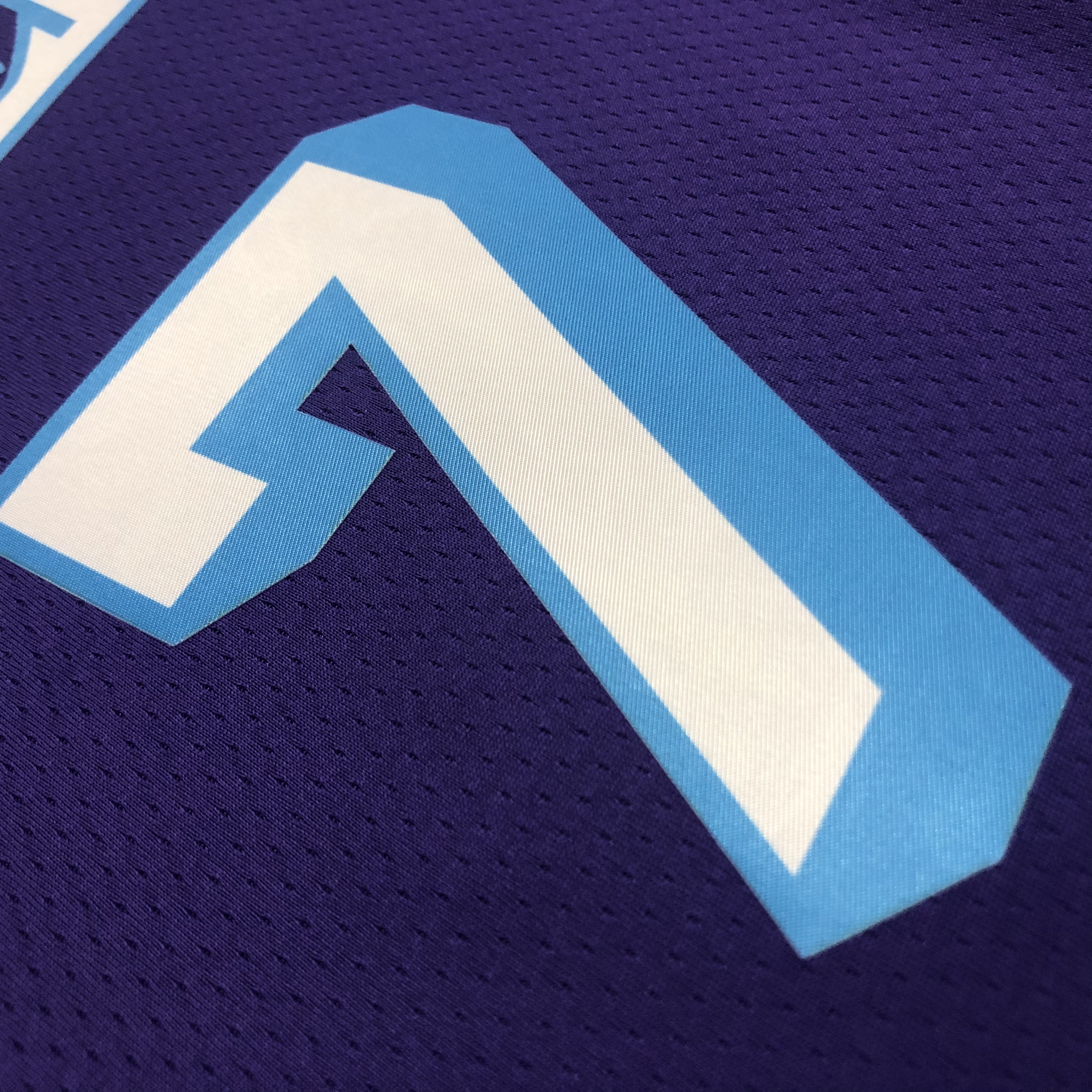 NBA Season 2022 75th Anniversary Los Angeles Lakers Purple Round Neck #7 ANTHONY Jersey High Quality Name and Number Print - leoleo123123