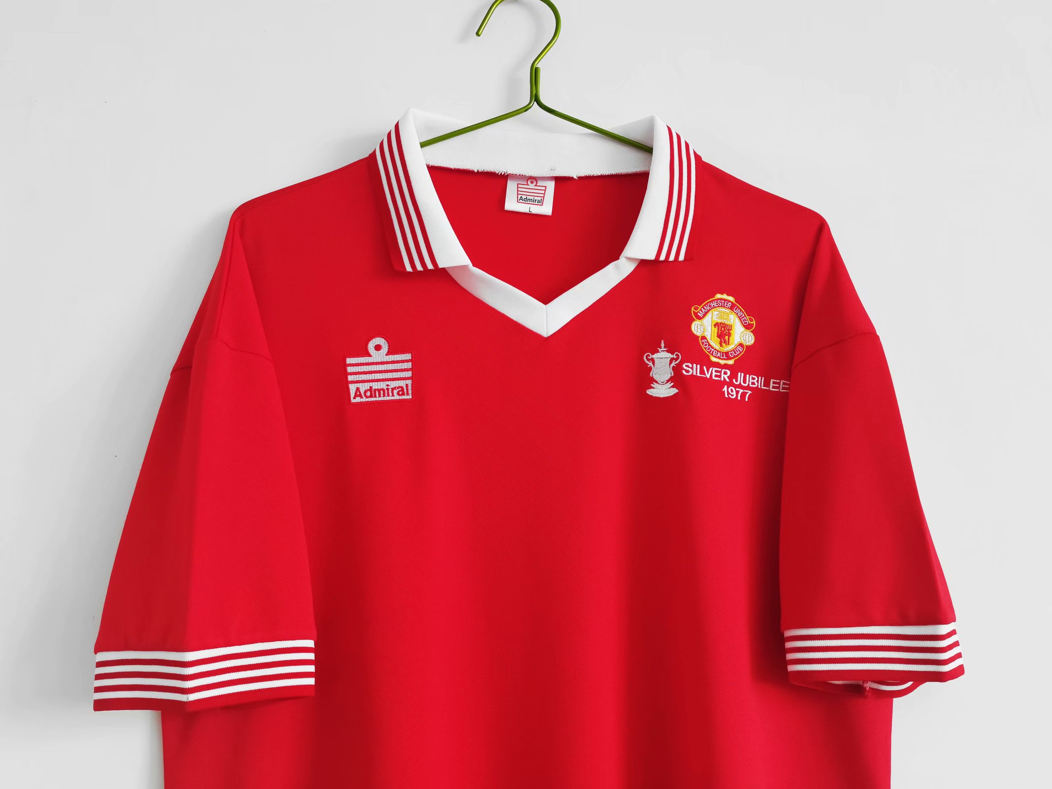 1977 Man United Home Retro Jersey - leoleo123123