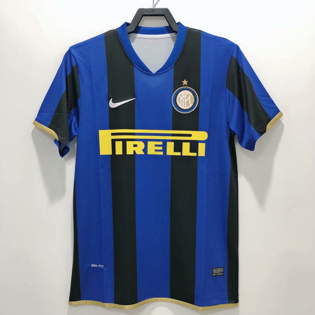 08-09 Inter Milan Home Retro Jersey - leoleo123123